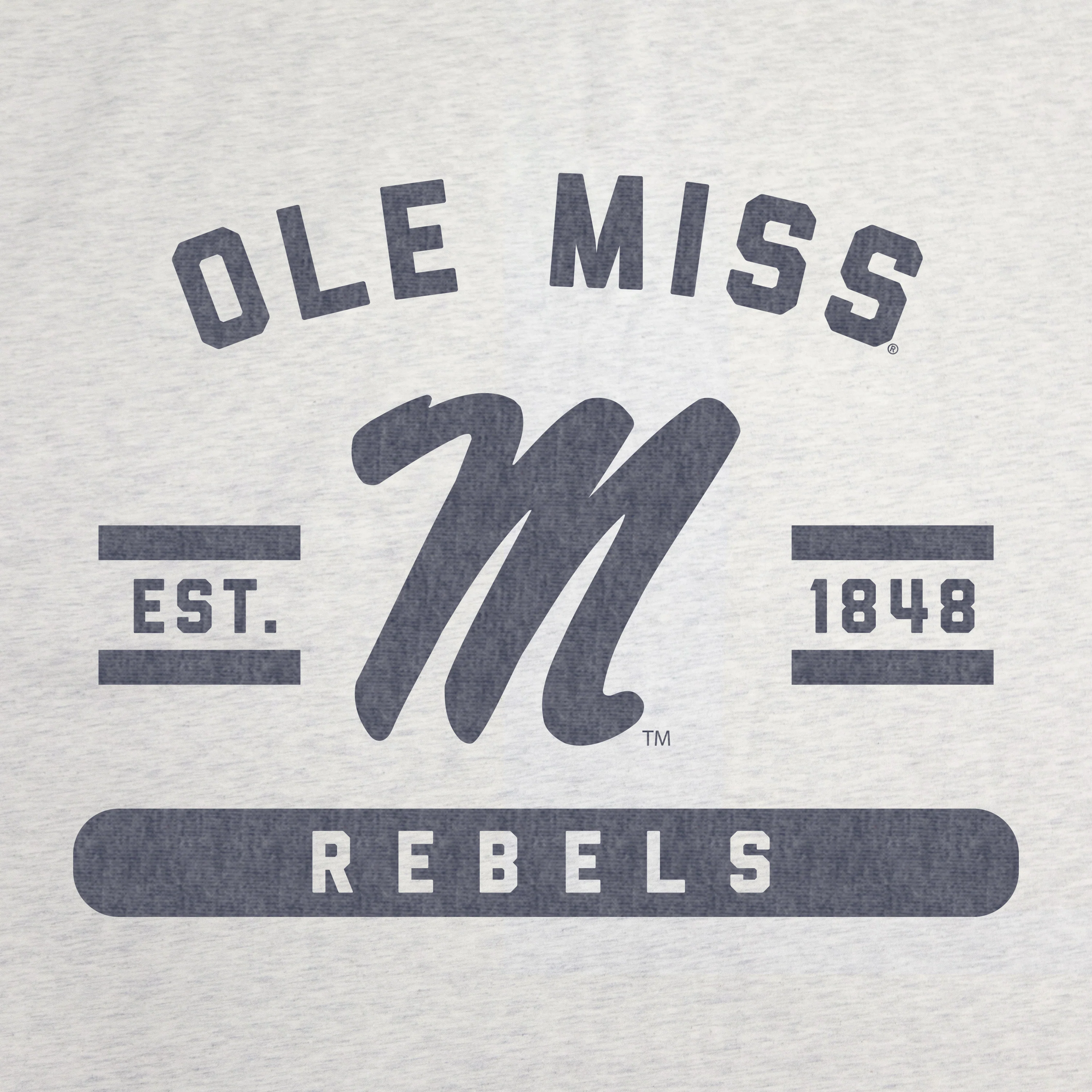 Ole Miss Oatmeal Sweatshirt Blanket - Image 2