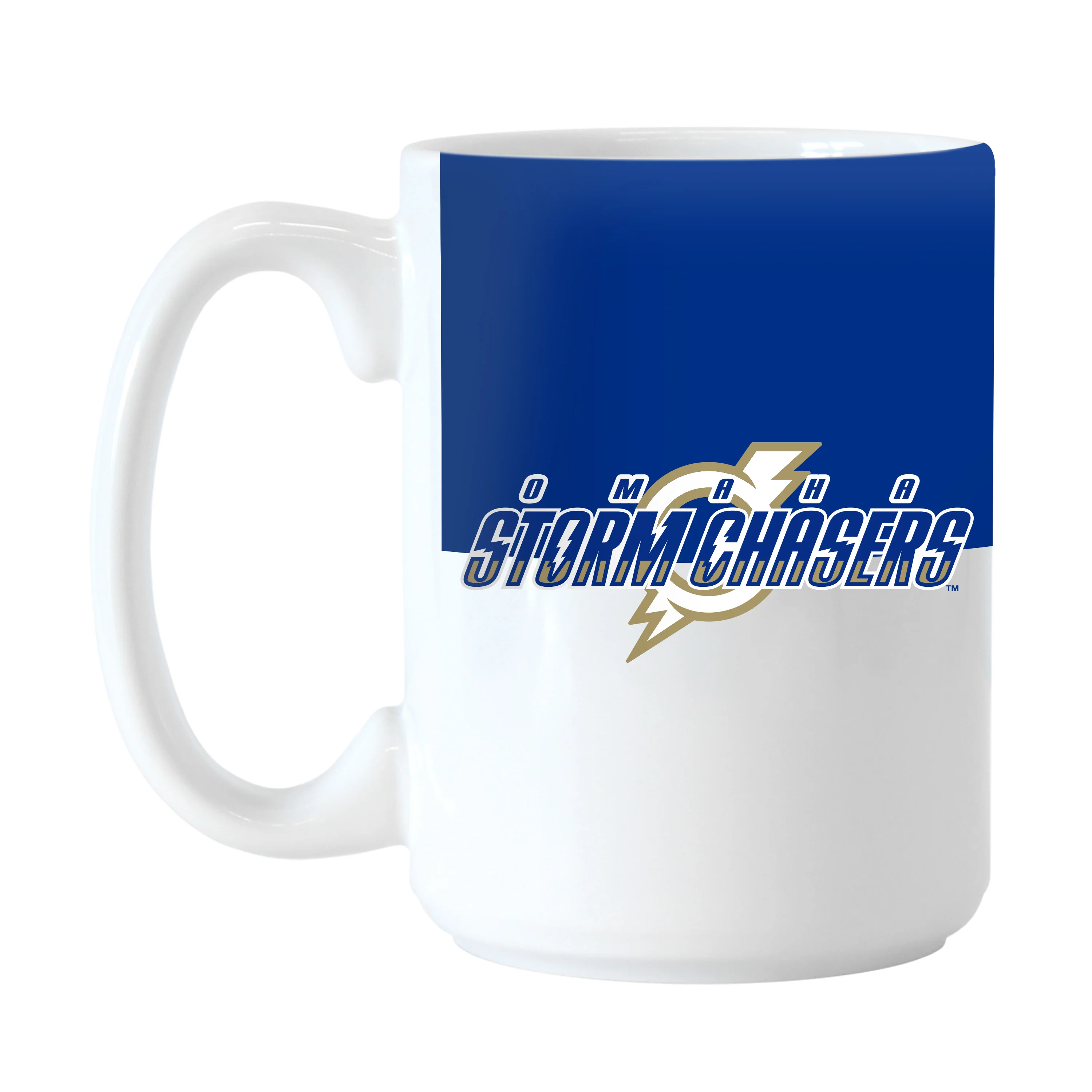 Omaha Storm Chasers 15oz Colorblock Sublimated Mug