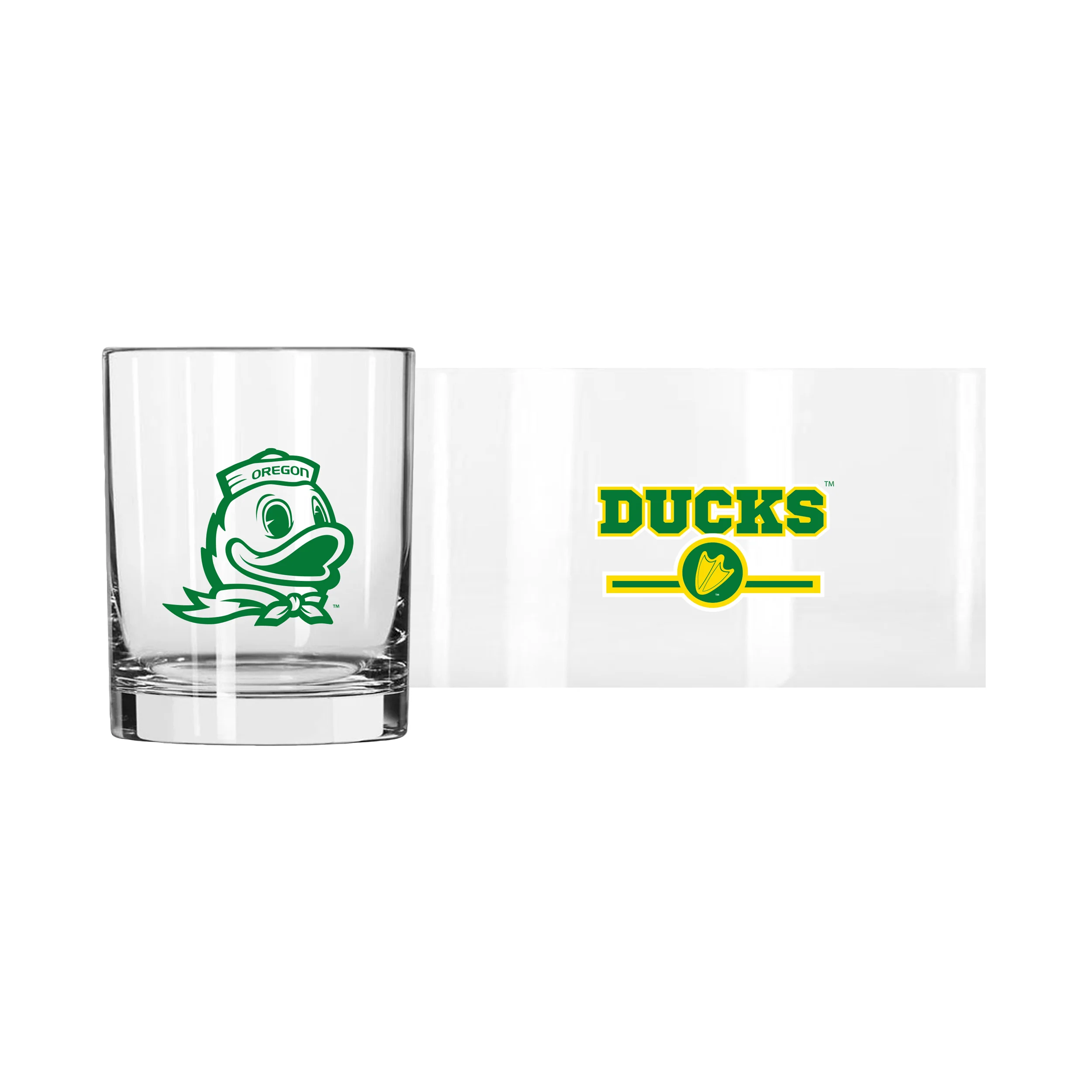Oregon 14oz Letterman Rocks Glass - Image 2