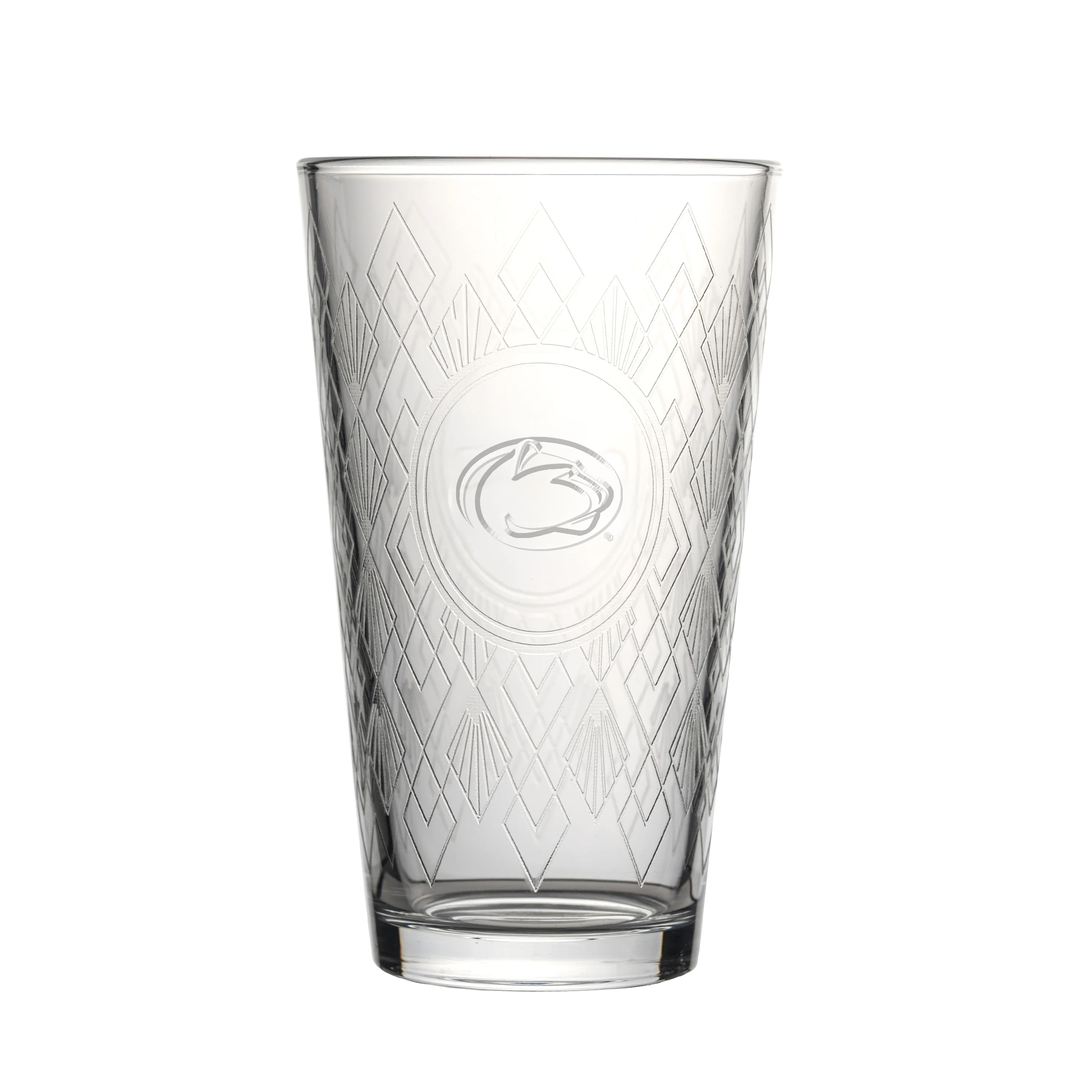 Penn State 16oz Diamond Stained Pint Glass