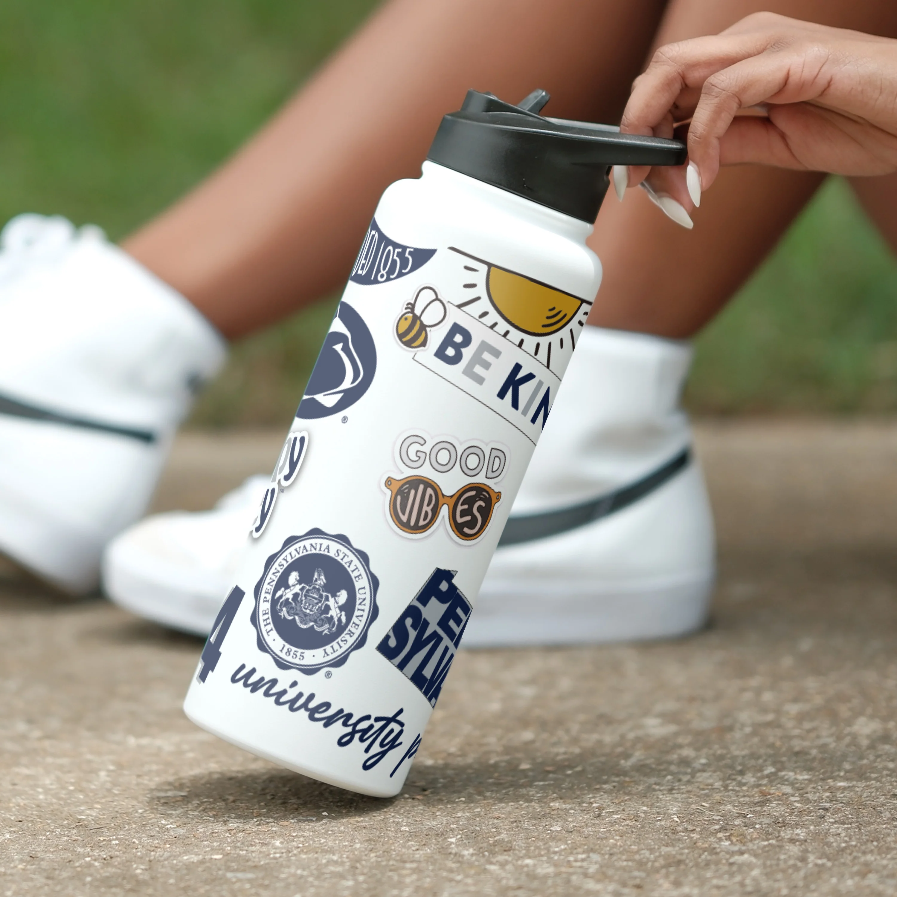 Penn State 34oz Native Quencher Bottle - Image 2