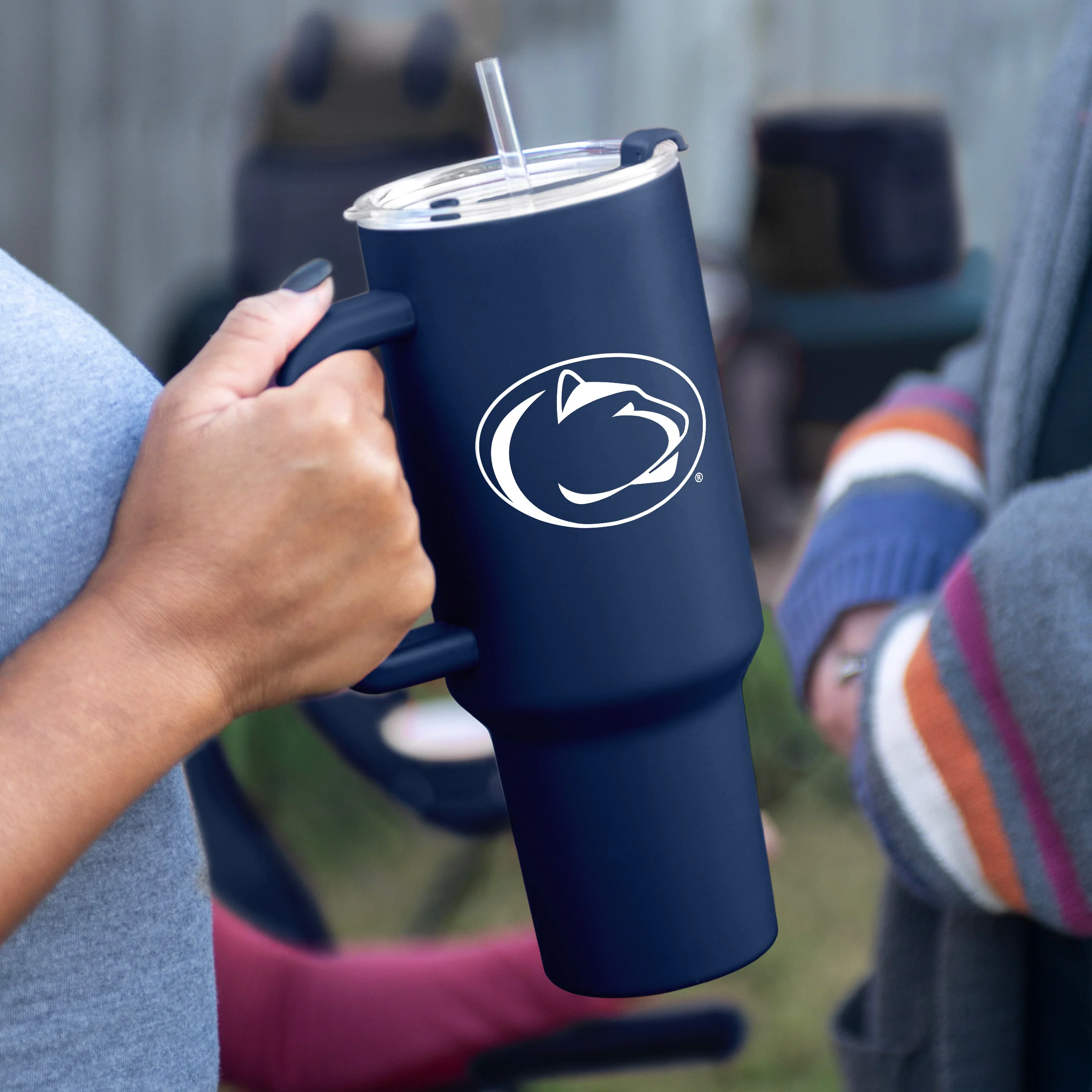 Penn State 40oz Flipside Powder Coat Tumbler - Image 3