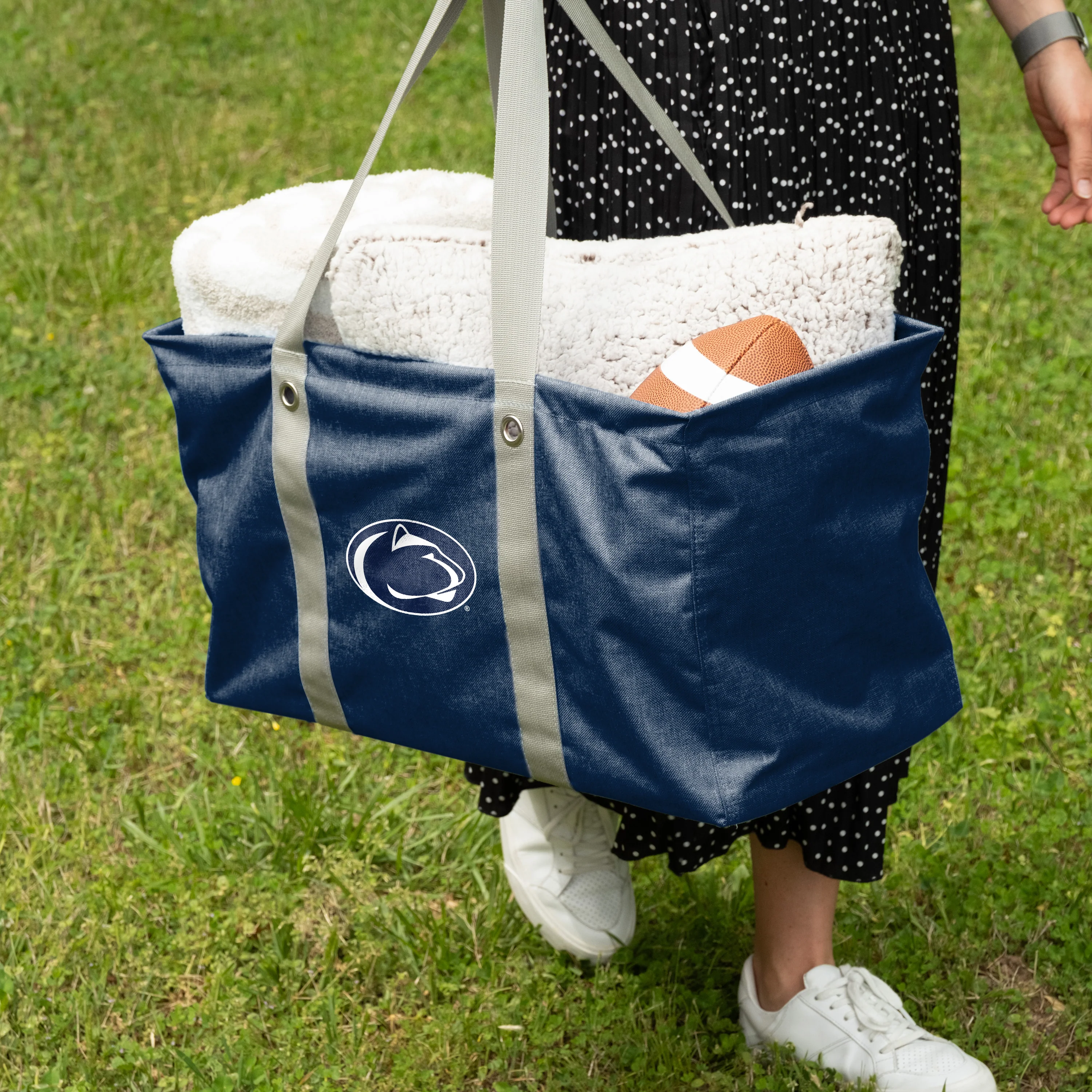 Penn State Crosshatch Picnic Caddy - Image 2