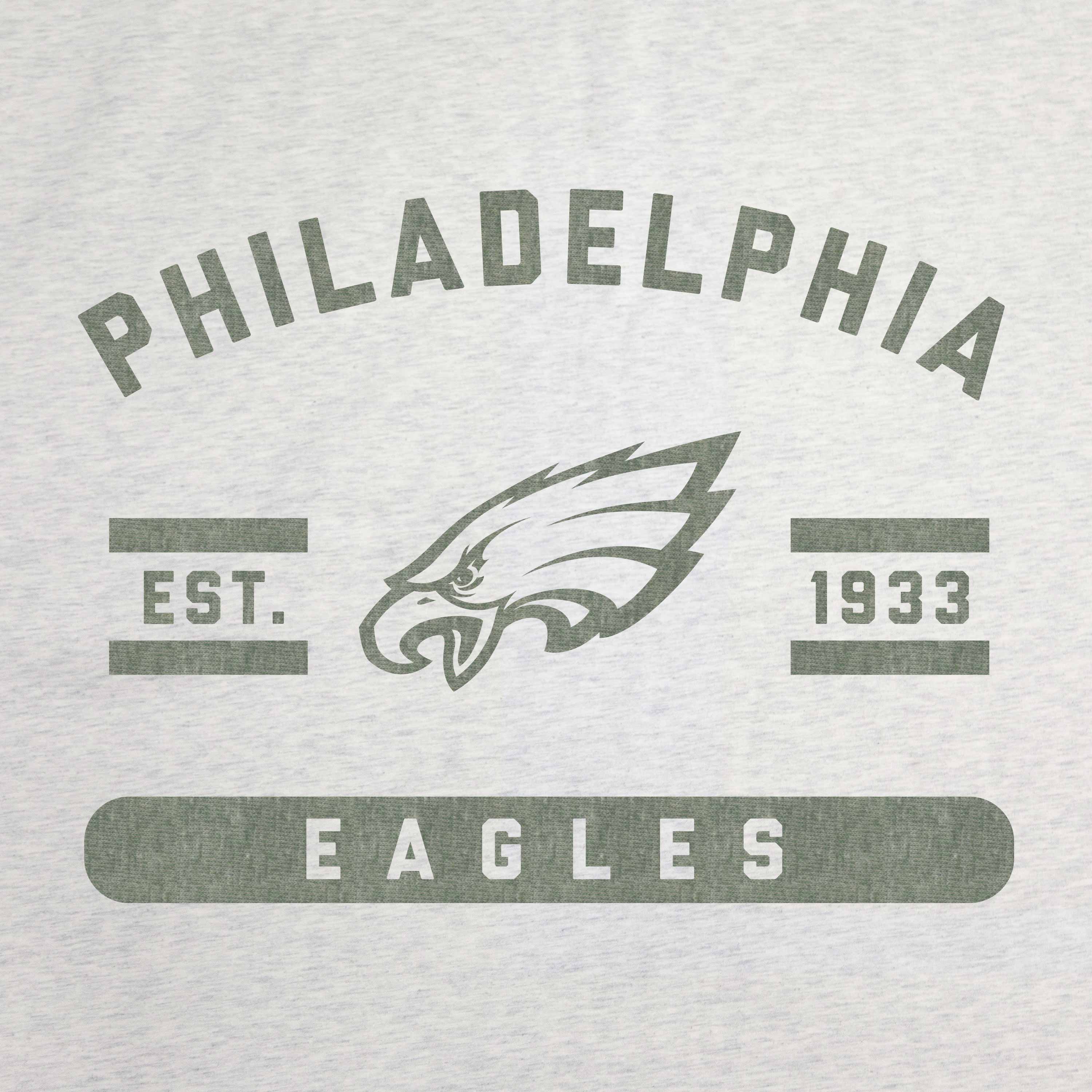 Philadelphia Eagles Oatmeal Sweatshirt Blanket - Image 2