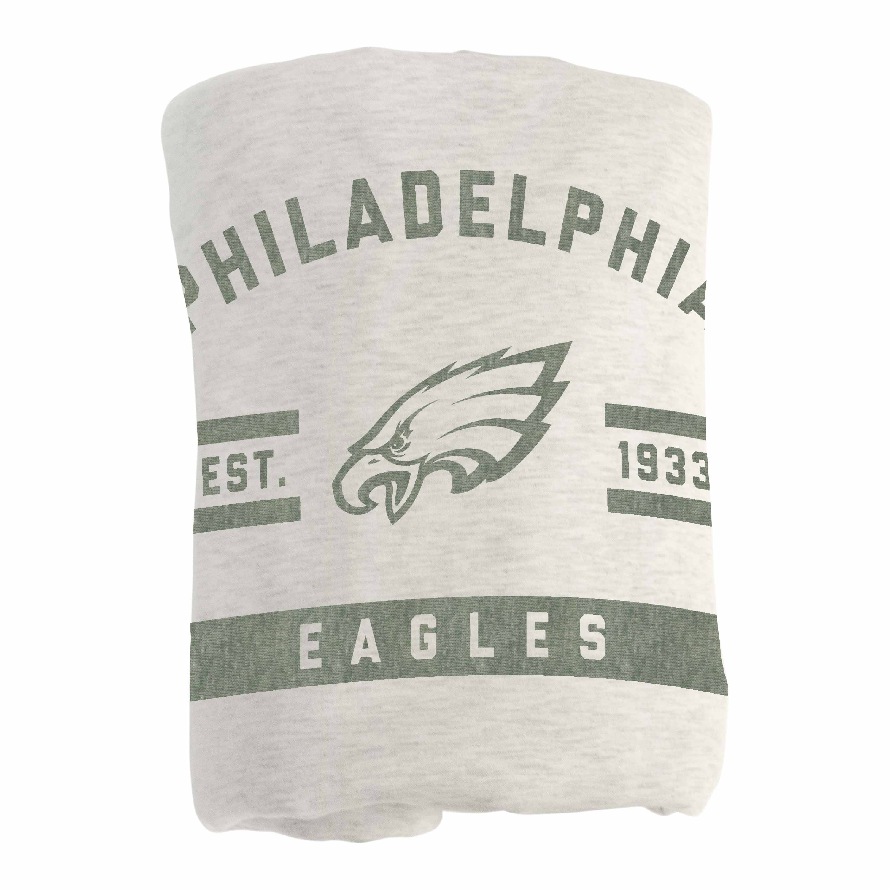 Philadelphia Eagles Oatmeal Sweatshirt Blanket - Image 3