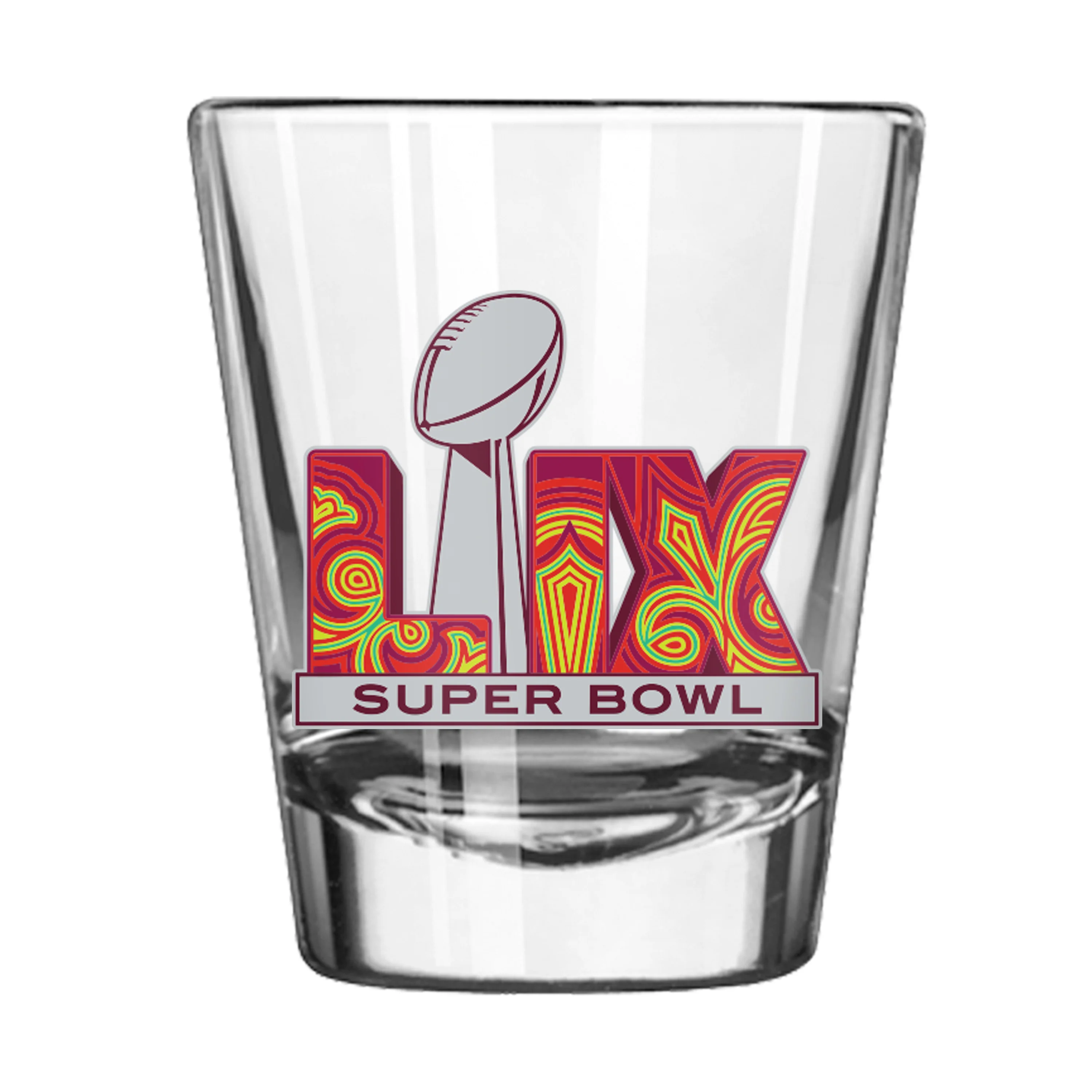 Philadelphia Eagles Super Bowl 59 Champions 2oz Shot Glass - Image 2