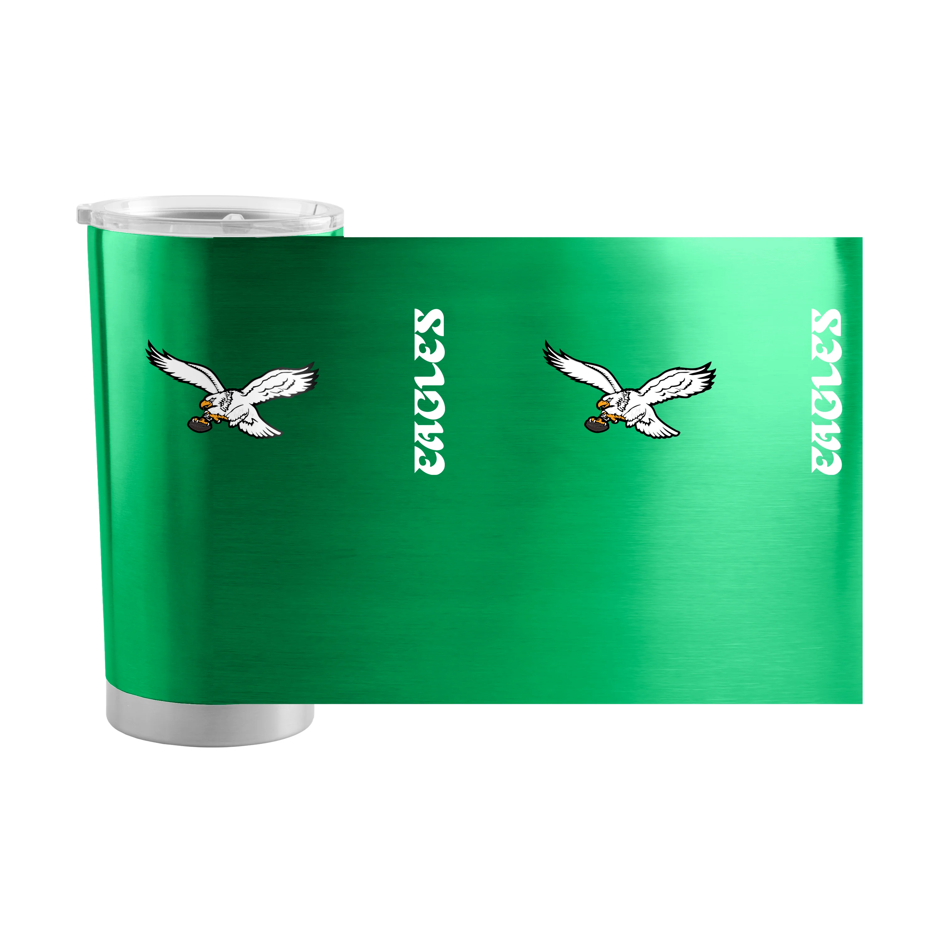 Philadelphia Eagles Vintage 20oz Gameday Stainless Tumbler - Image 3