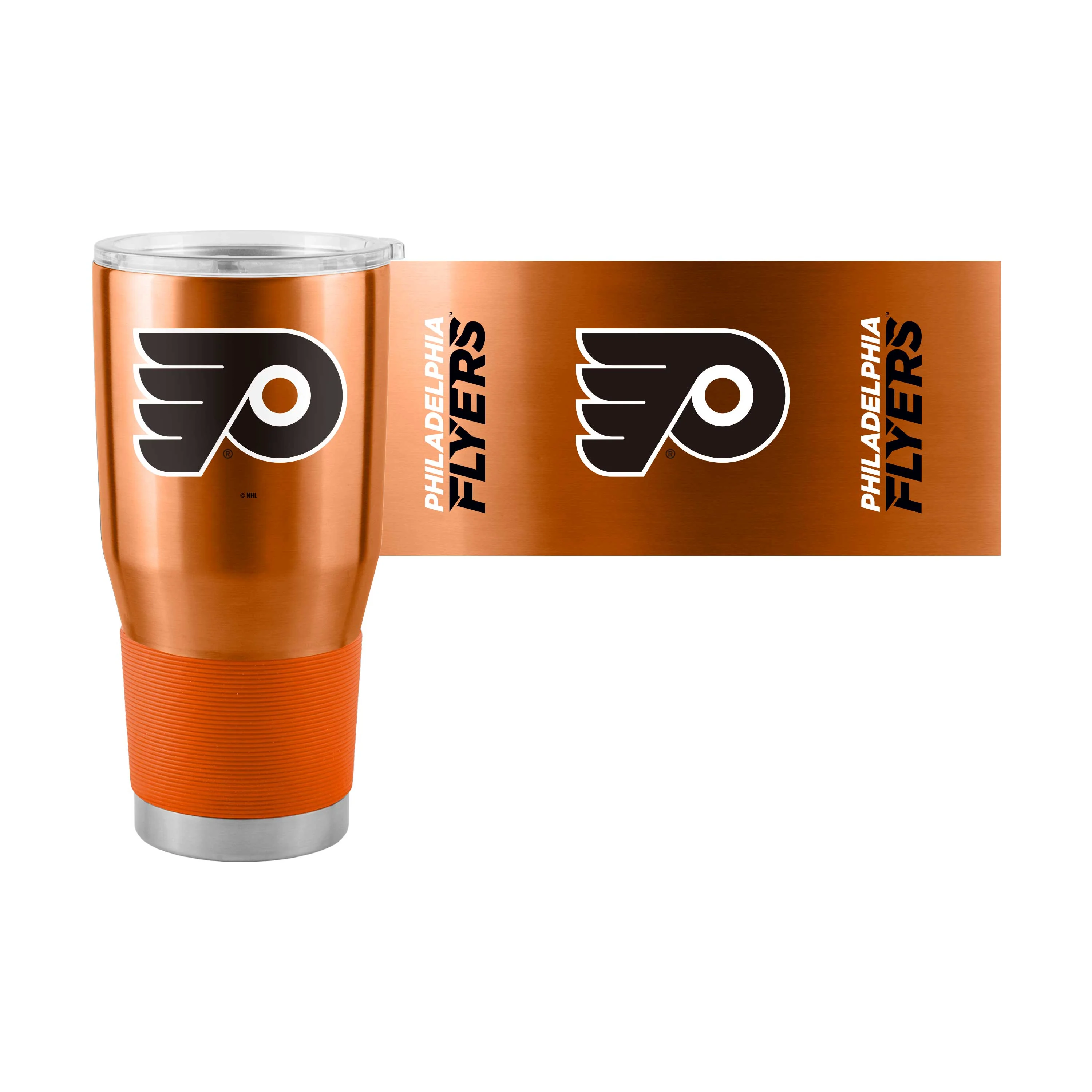 Philadelphia Flyers Orange 30oz Gameday Stainless Tumbler - Image 2