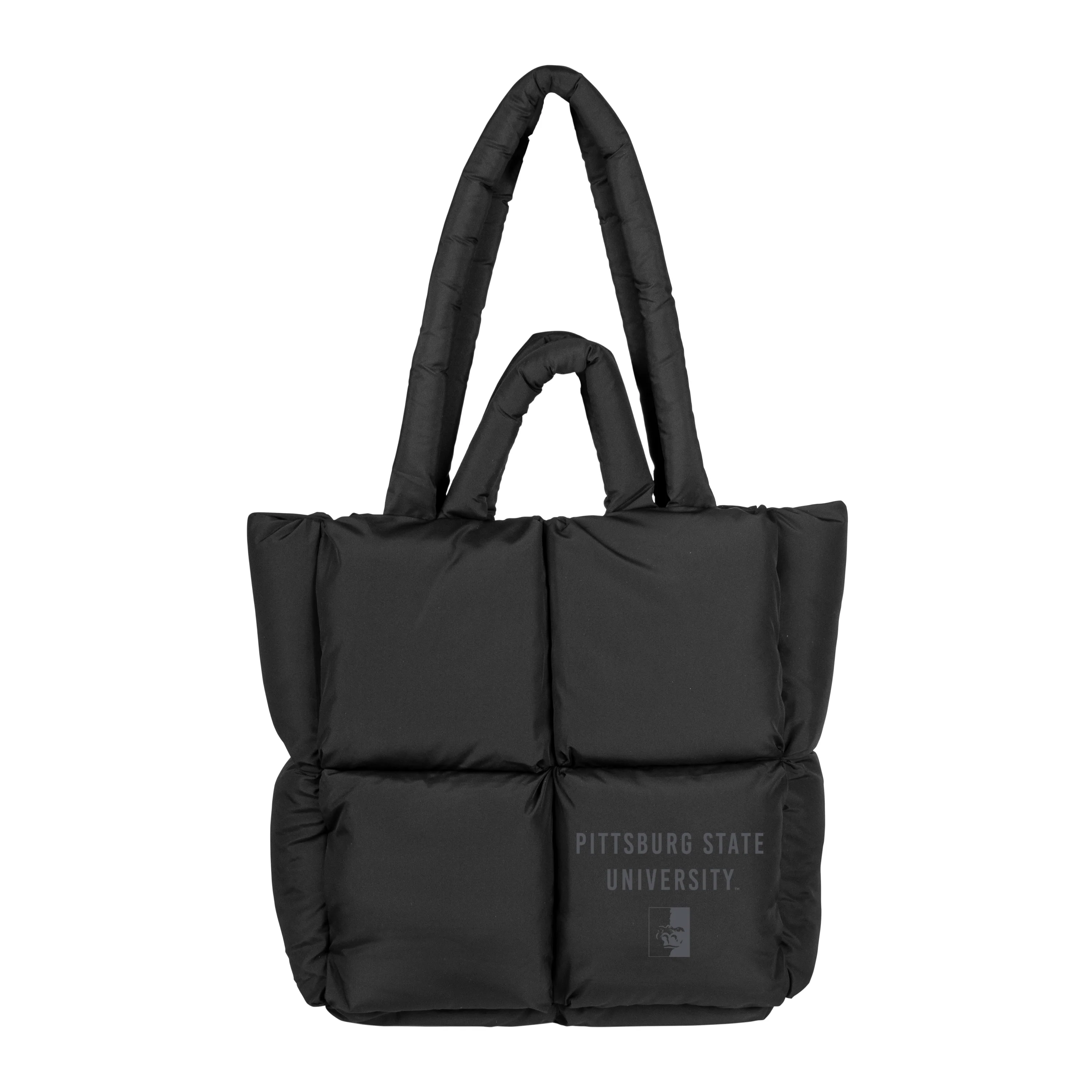Pitt State (KS) Puff Black Tote