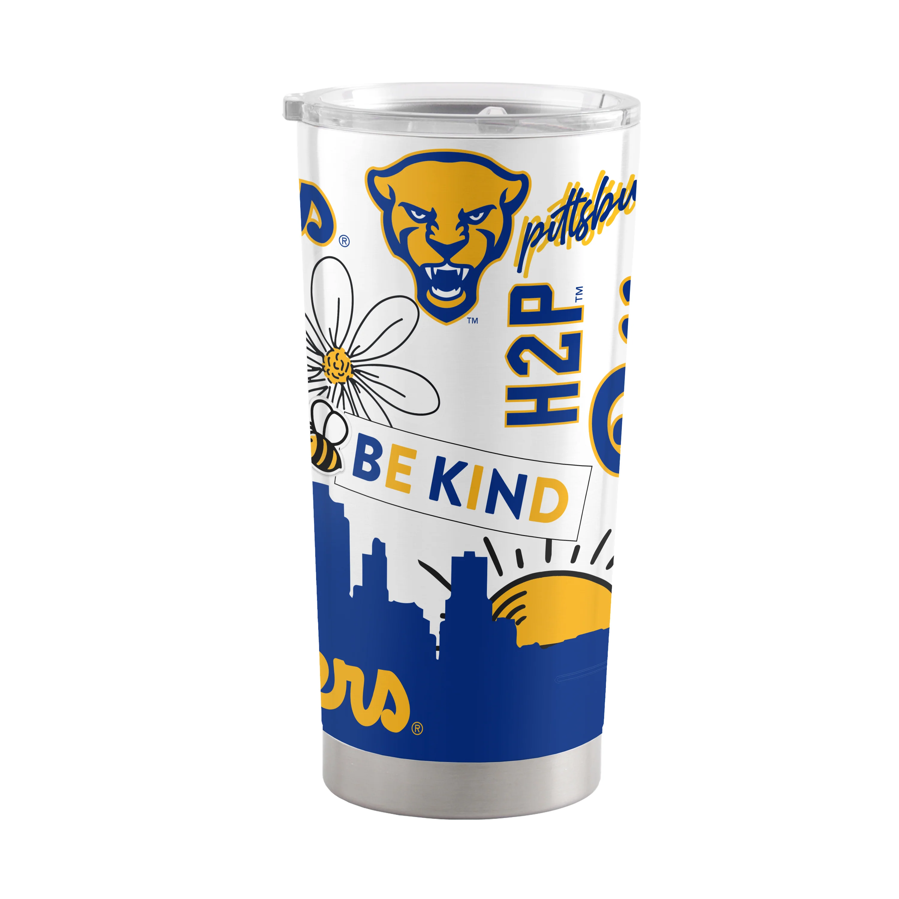 Pittsburgh 20oz Native Stainless Tumbler - Image 2