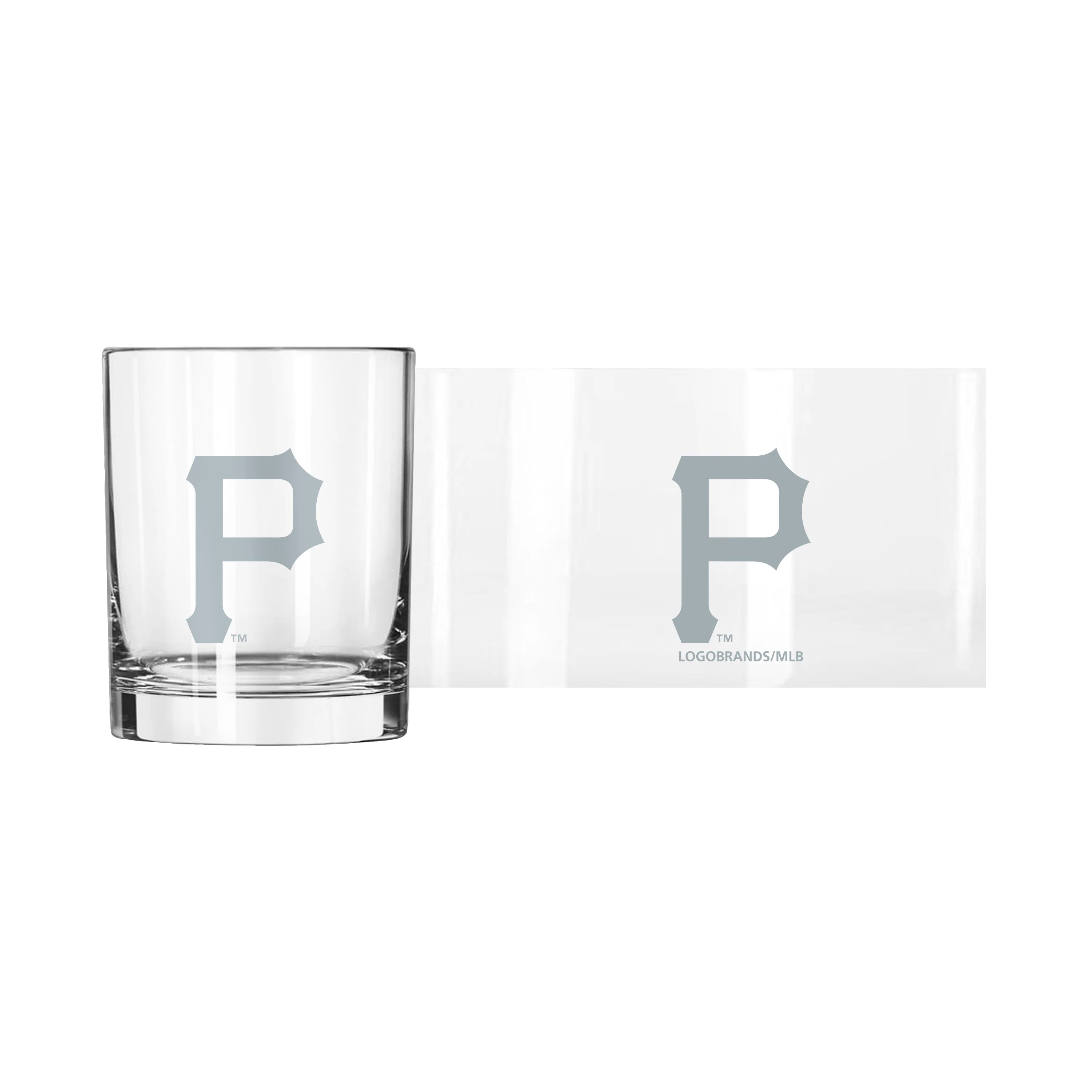 Pittsburgh Pirates 14oz Frost Rocks Glass - Image 2