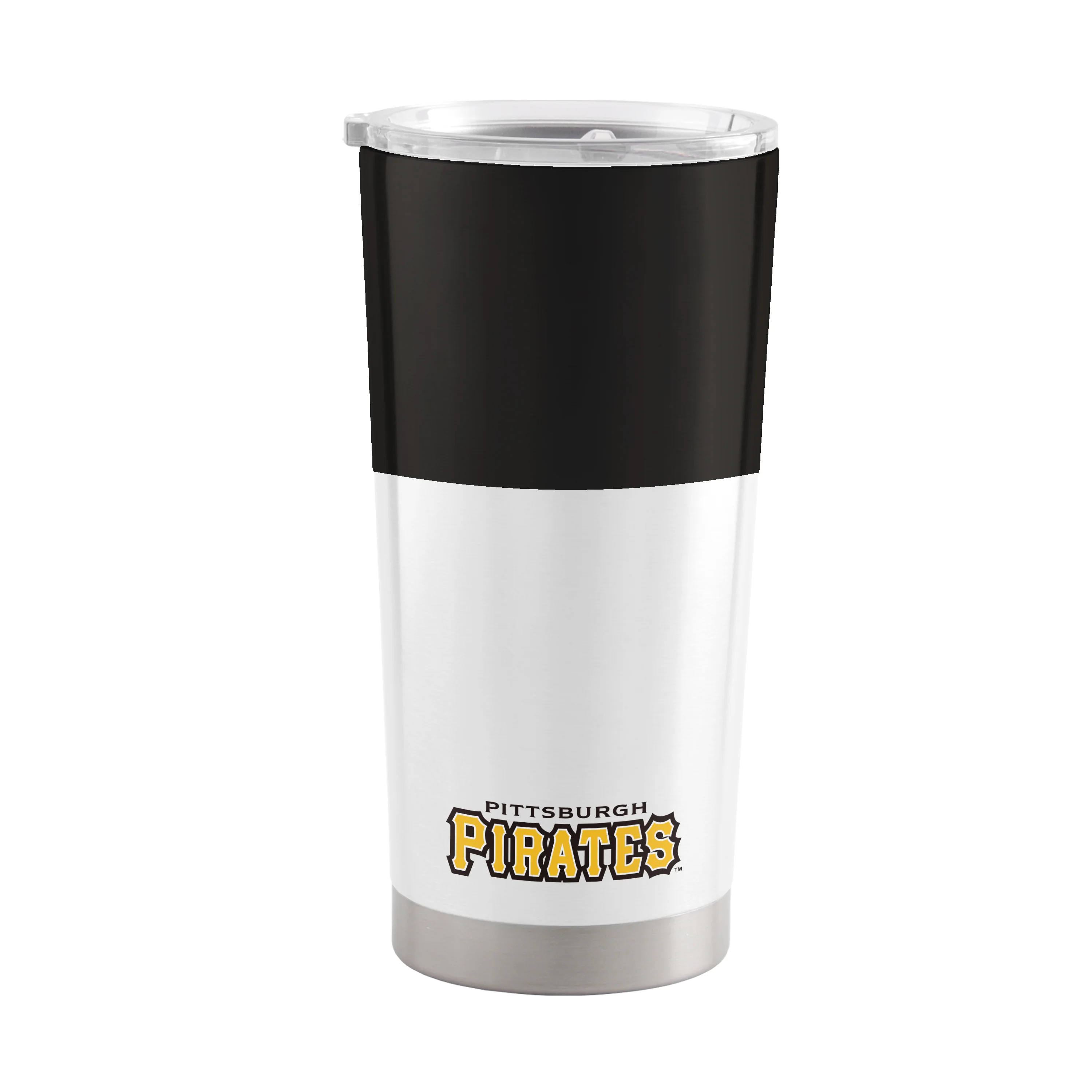 Pittsburgh Pirates 20oz Colorblock Stainless Steel Tumbler - Image 2