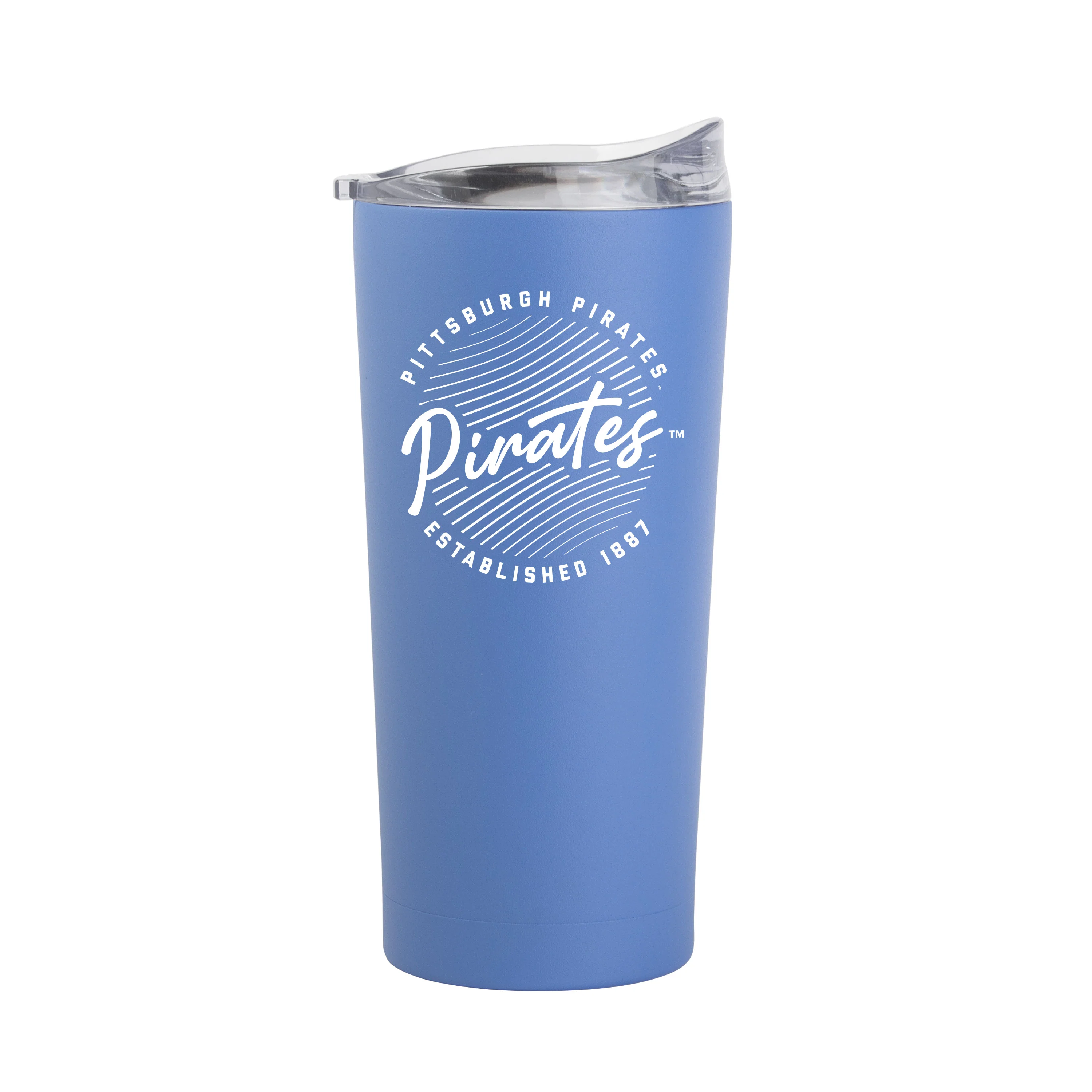 Pittsburgh Pirates 20oz Retro Script Arctic Powder Coat Tumbler - Image 2