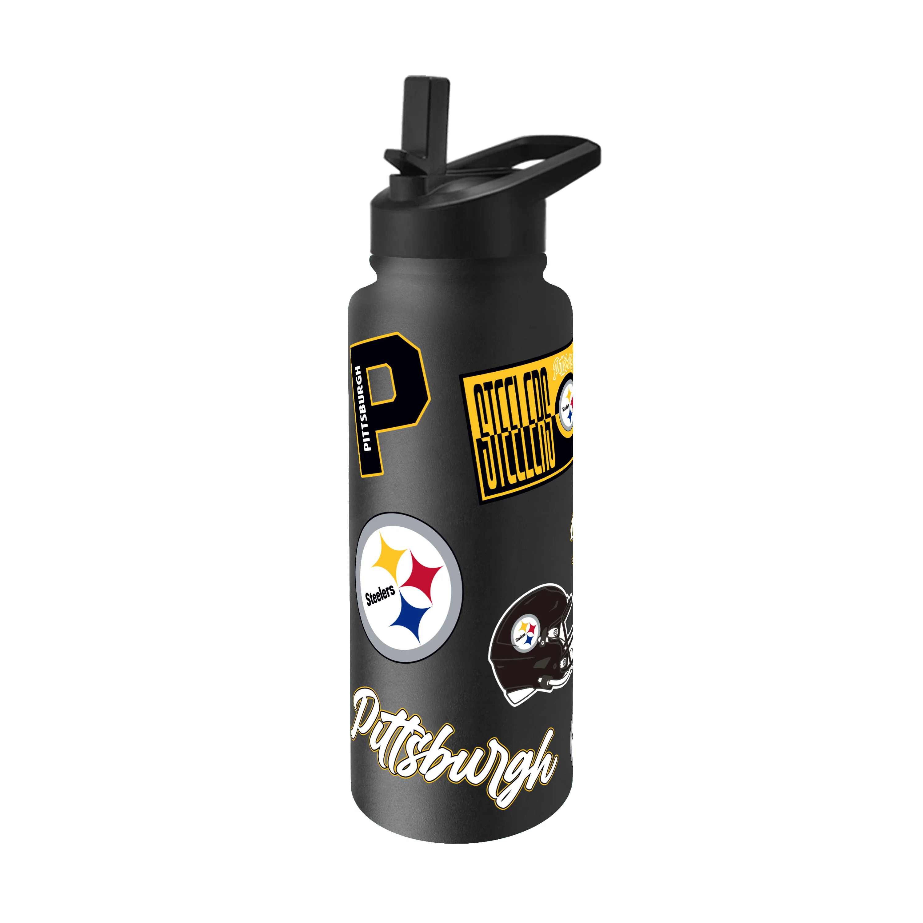 Pittsburgh Steelers 34oz Dreamweave Quencher Bottle - Image 2
