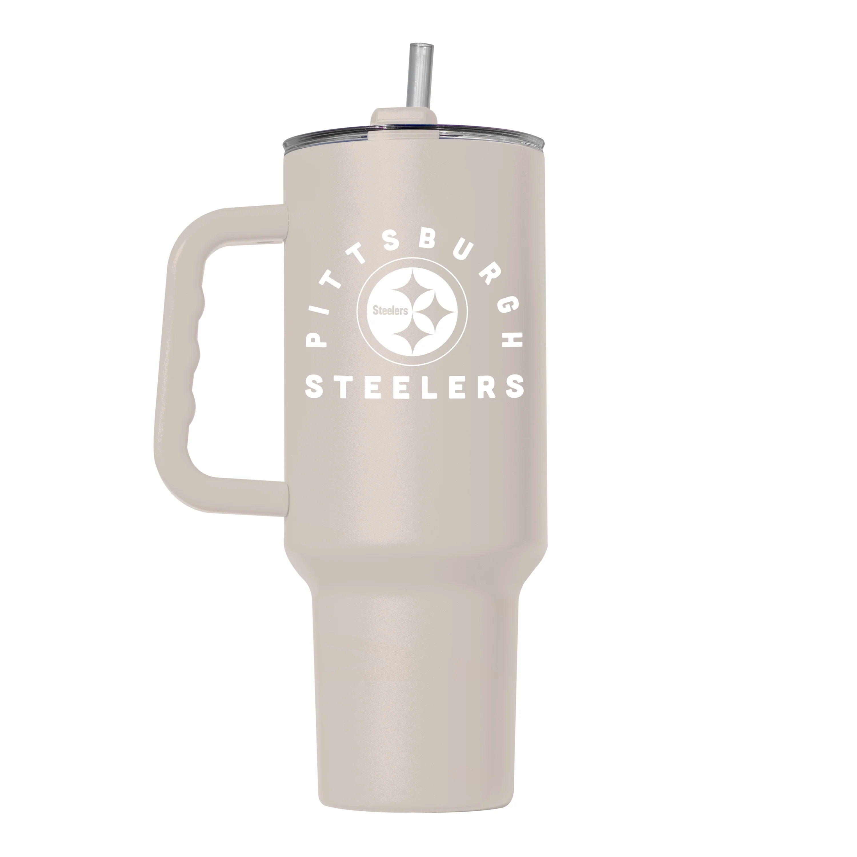 Pittsburgh Steelers 40oz Archway Sand Powder Coat Tumbler - Image 2