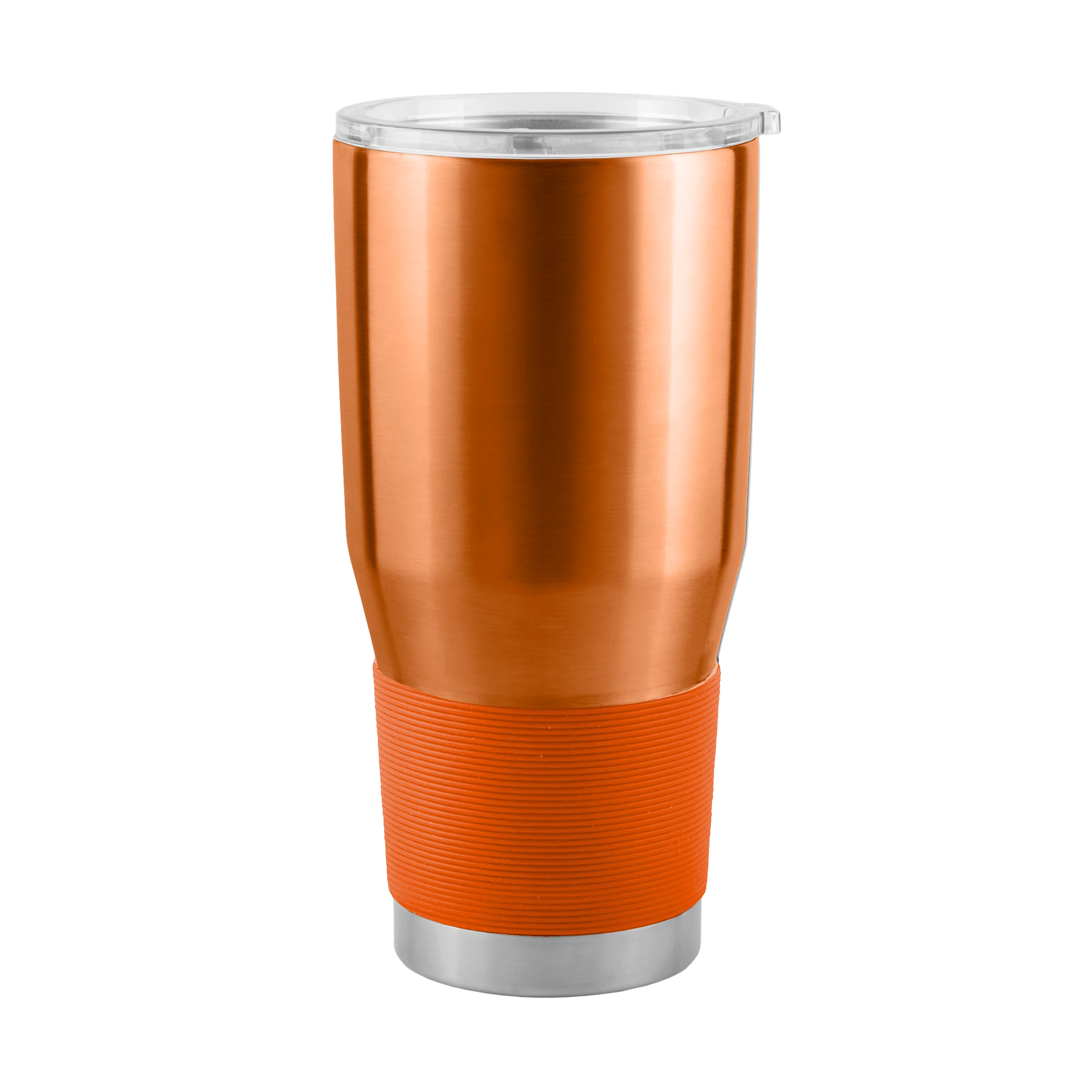 Plain Orange 30oz Stainless Tumbler