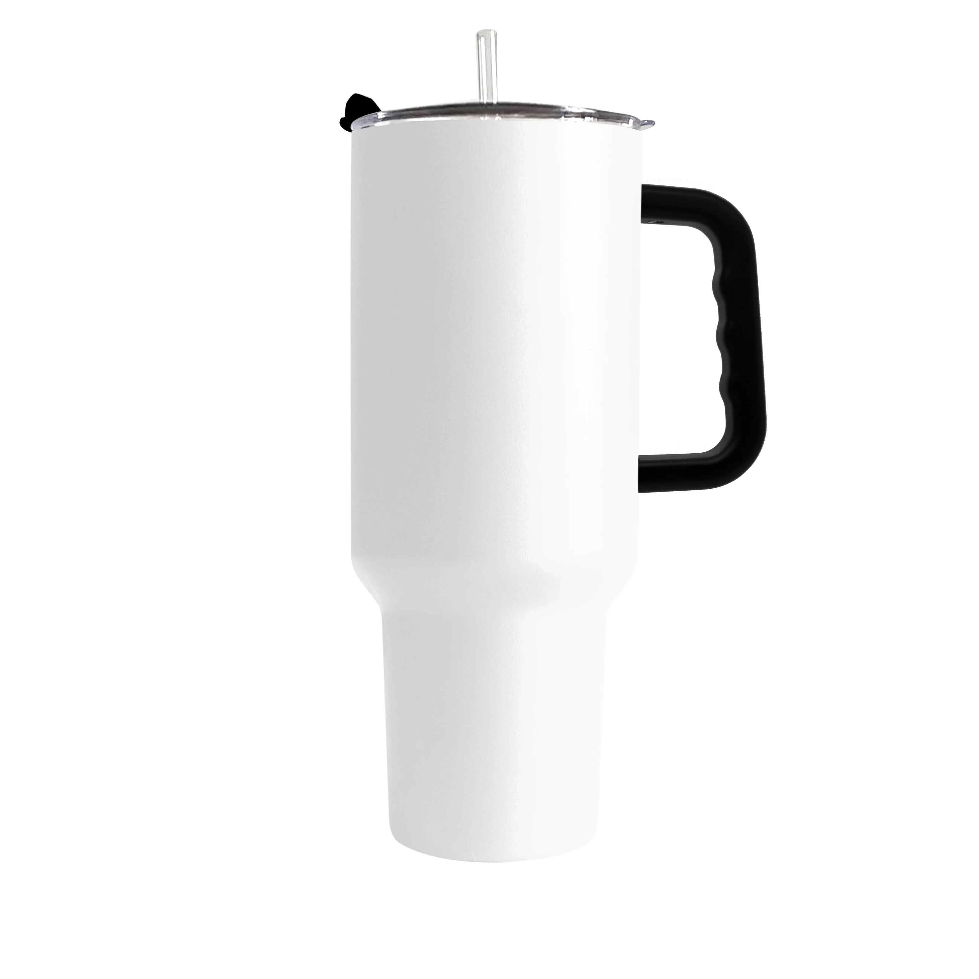 Plain White 40oz Powder Coat Tumbler - Image 2
