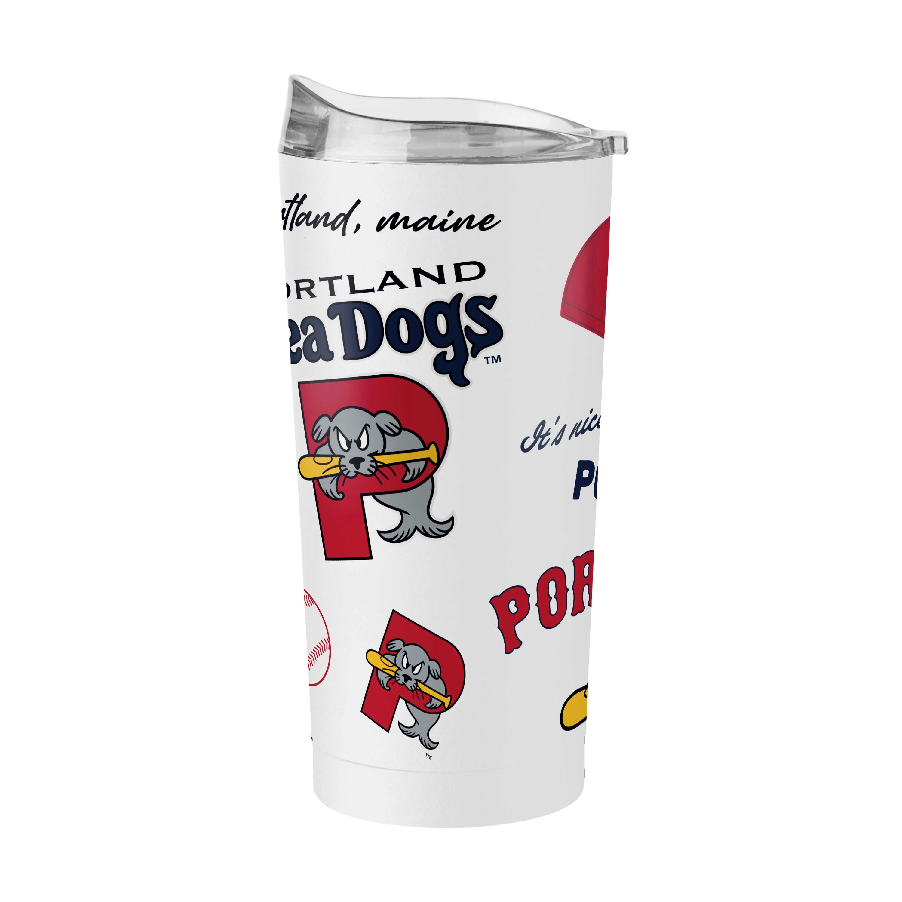 Portland Sea Dogs 20oz Native Powder Coat Tumbler