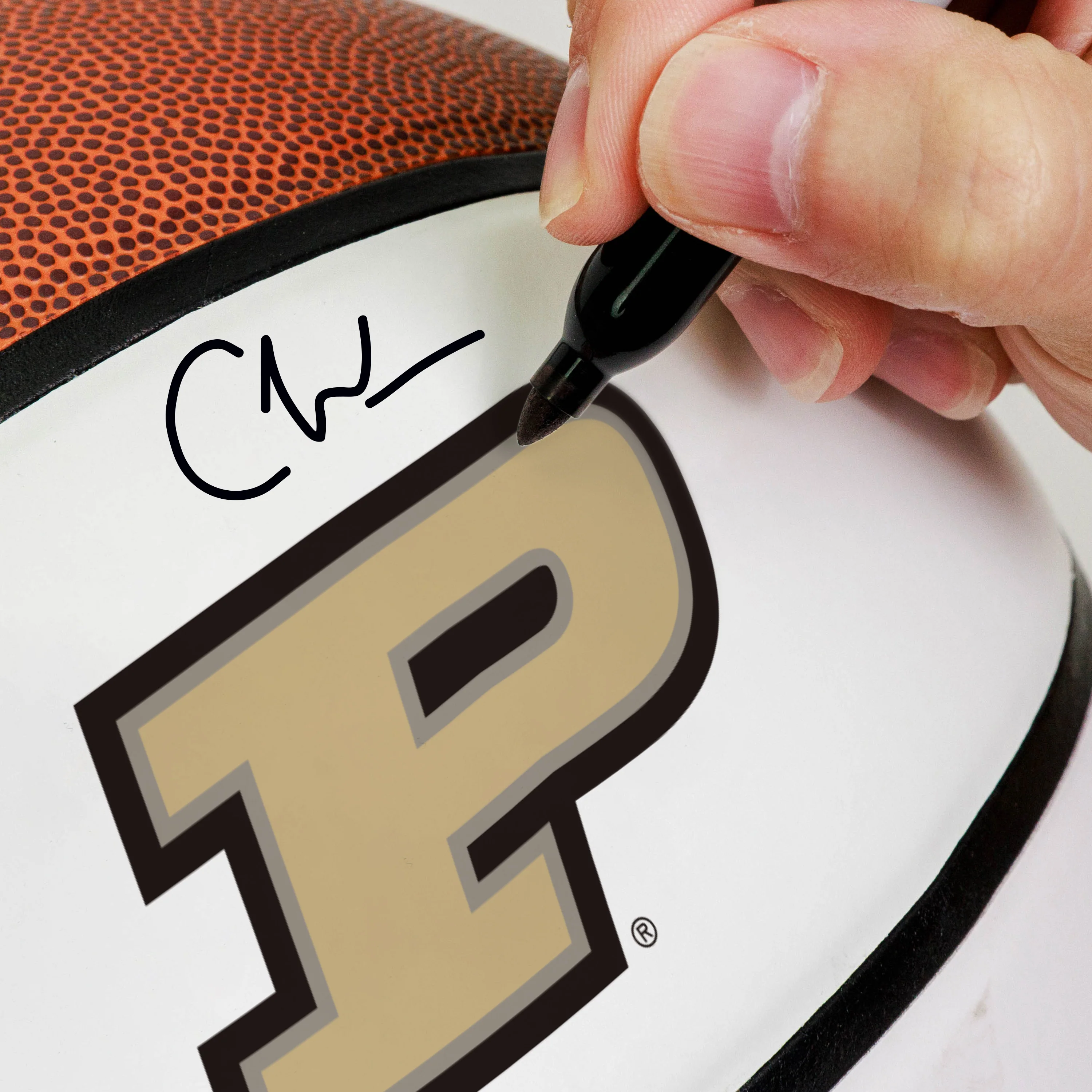Purdue Official-Size Autograph Basketball - Image 4