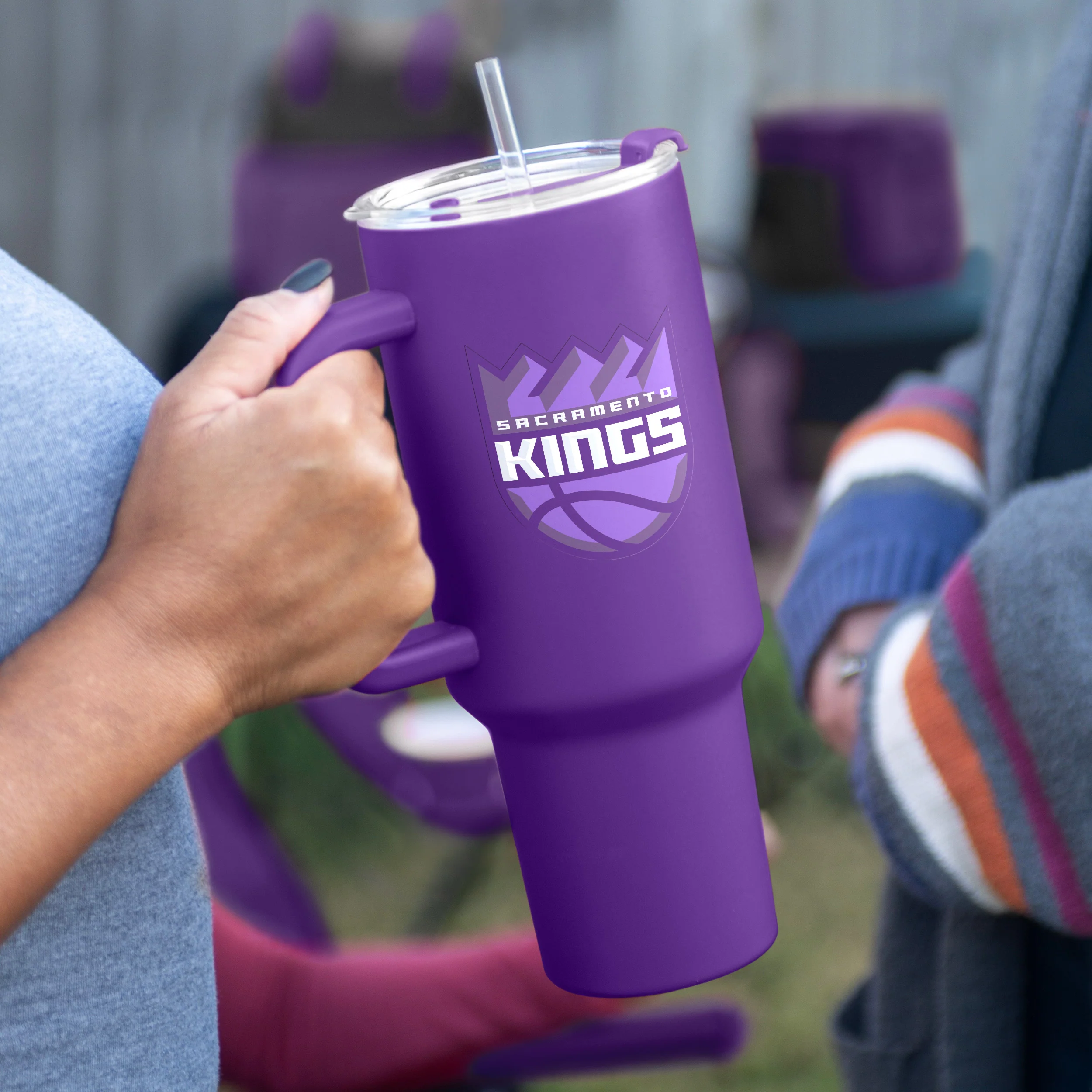 Sacramento Kings 40oz 2025-26 City Edition Powder Coat Tumbler - Image 4