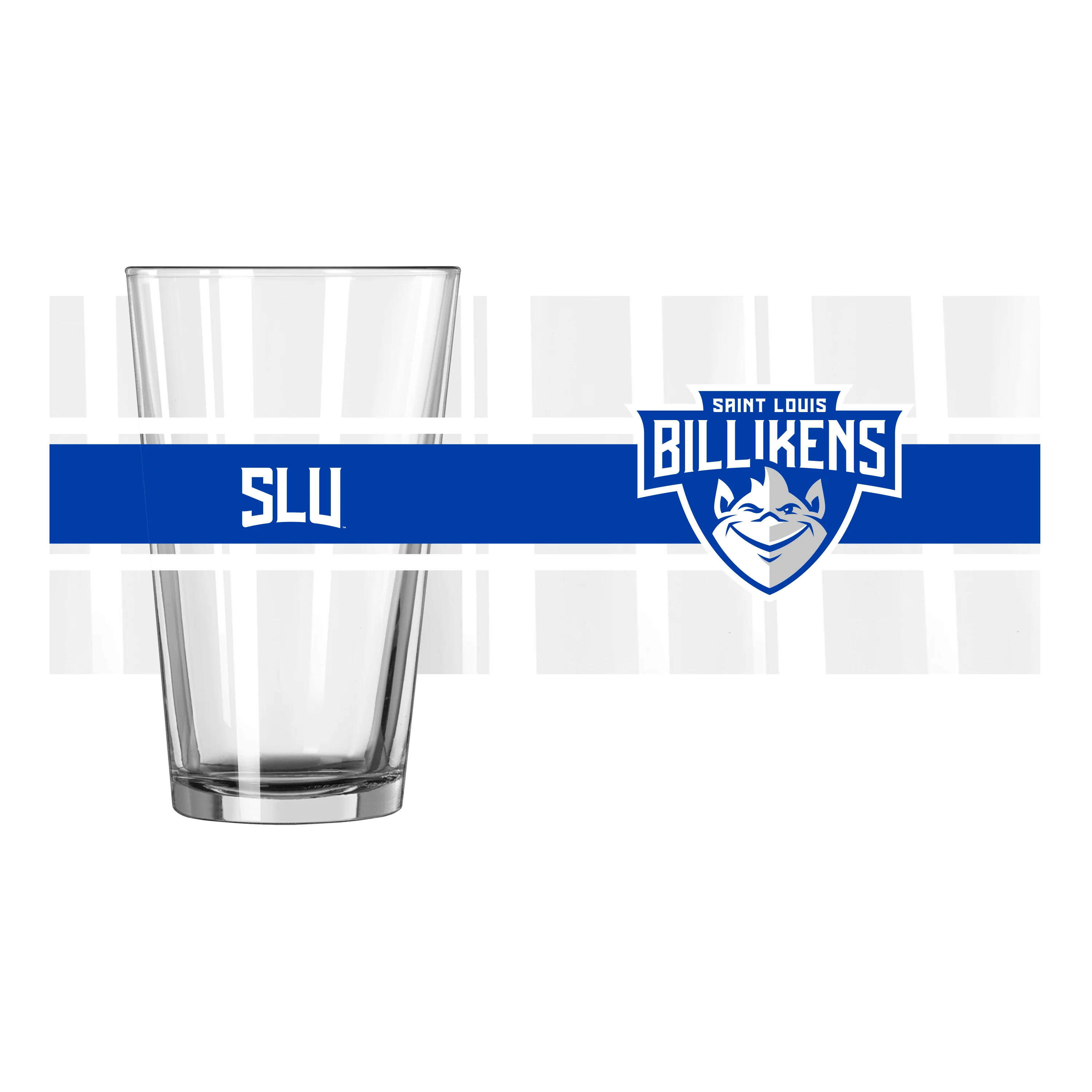 Saint Louis Univ 16oz Stripe Pint Glass - Image 2