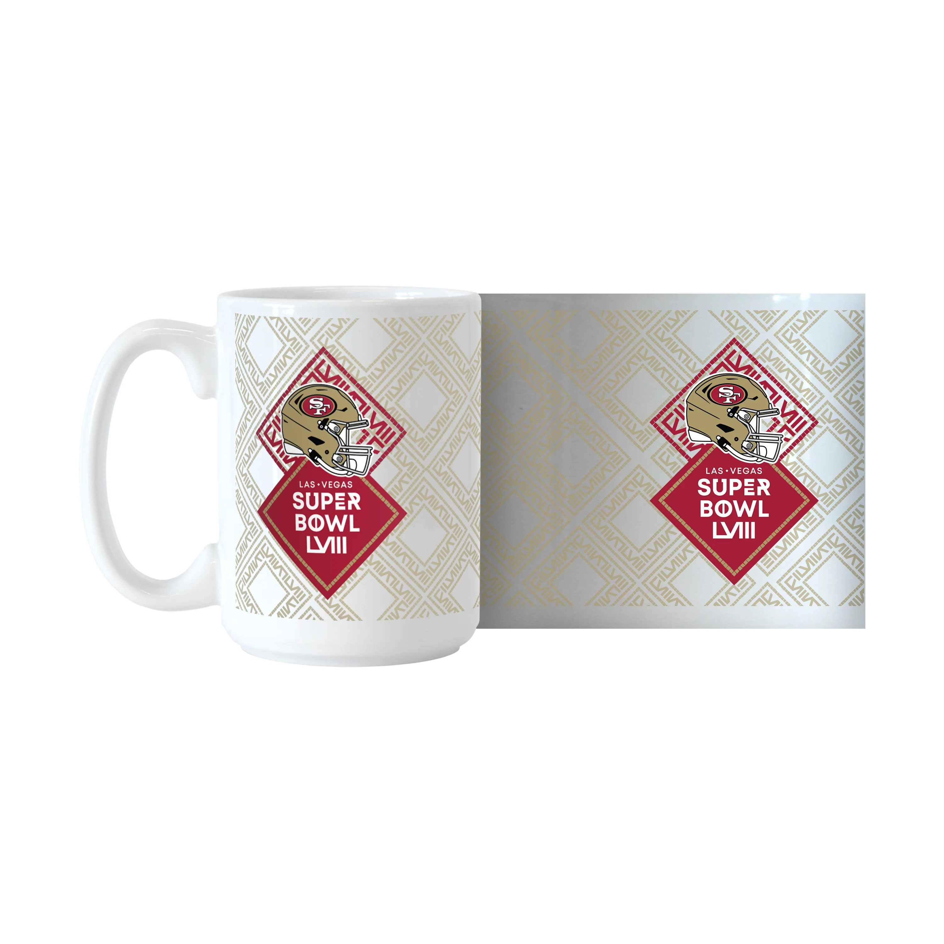 San Francisco 49ers 15oz SB 58 Bound Sublimated Mug - Image 2