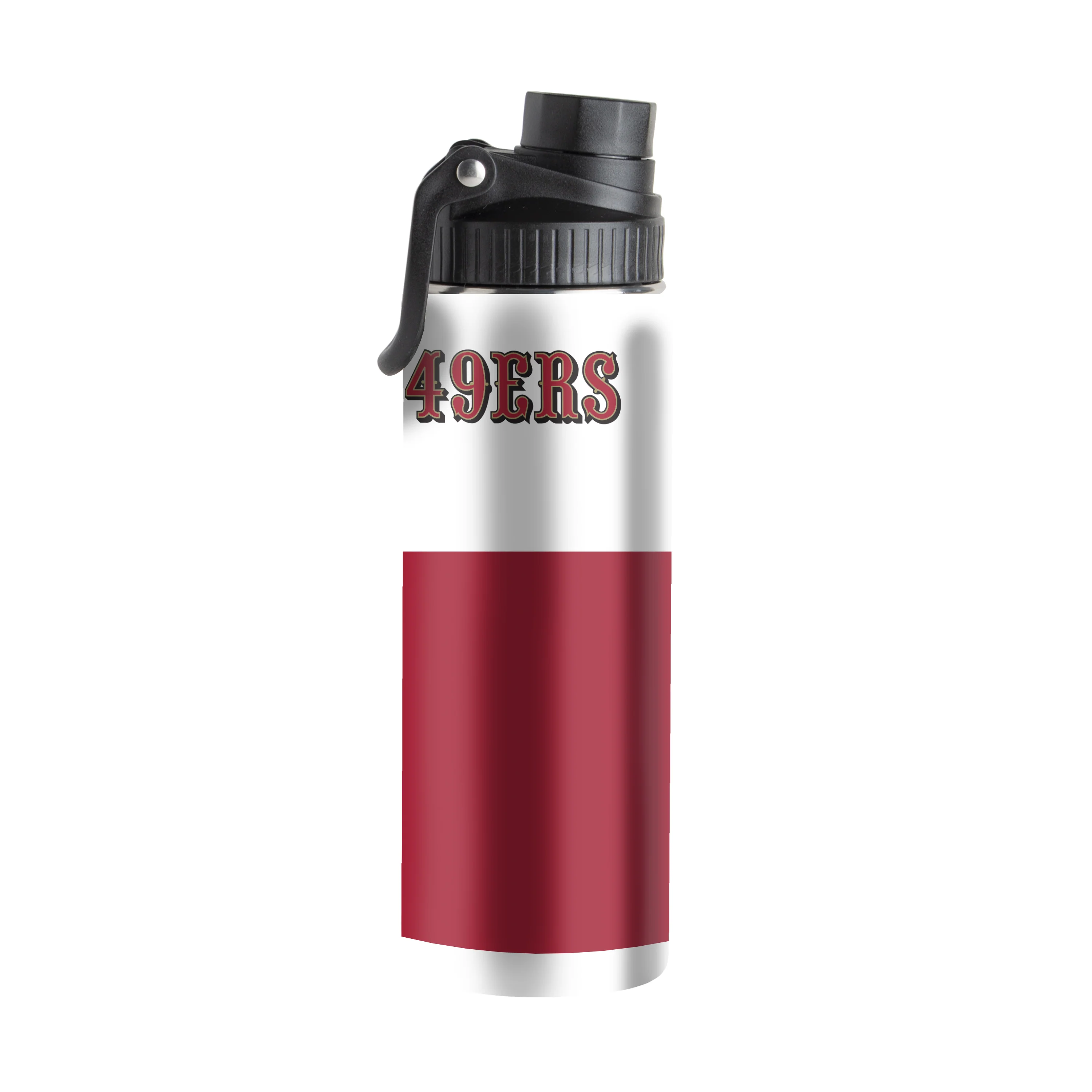 San Francisco 49ers Colorblock 21oz Twist Top Bottle - Image 2