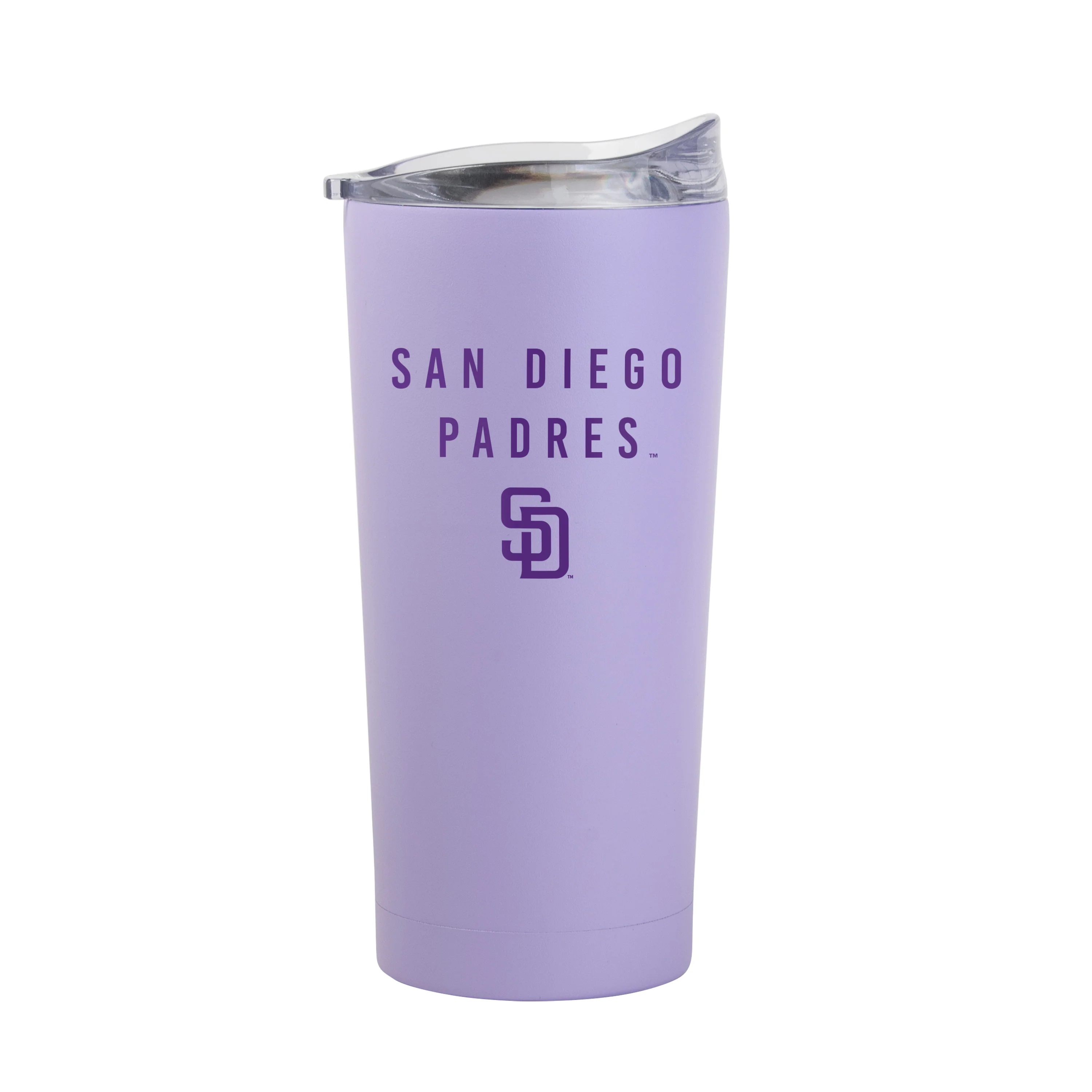 SD Padres 20oz Tonal Lavender Powder Coat Tumbler - Image 2