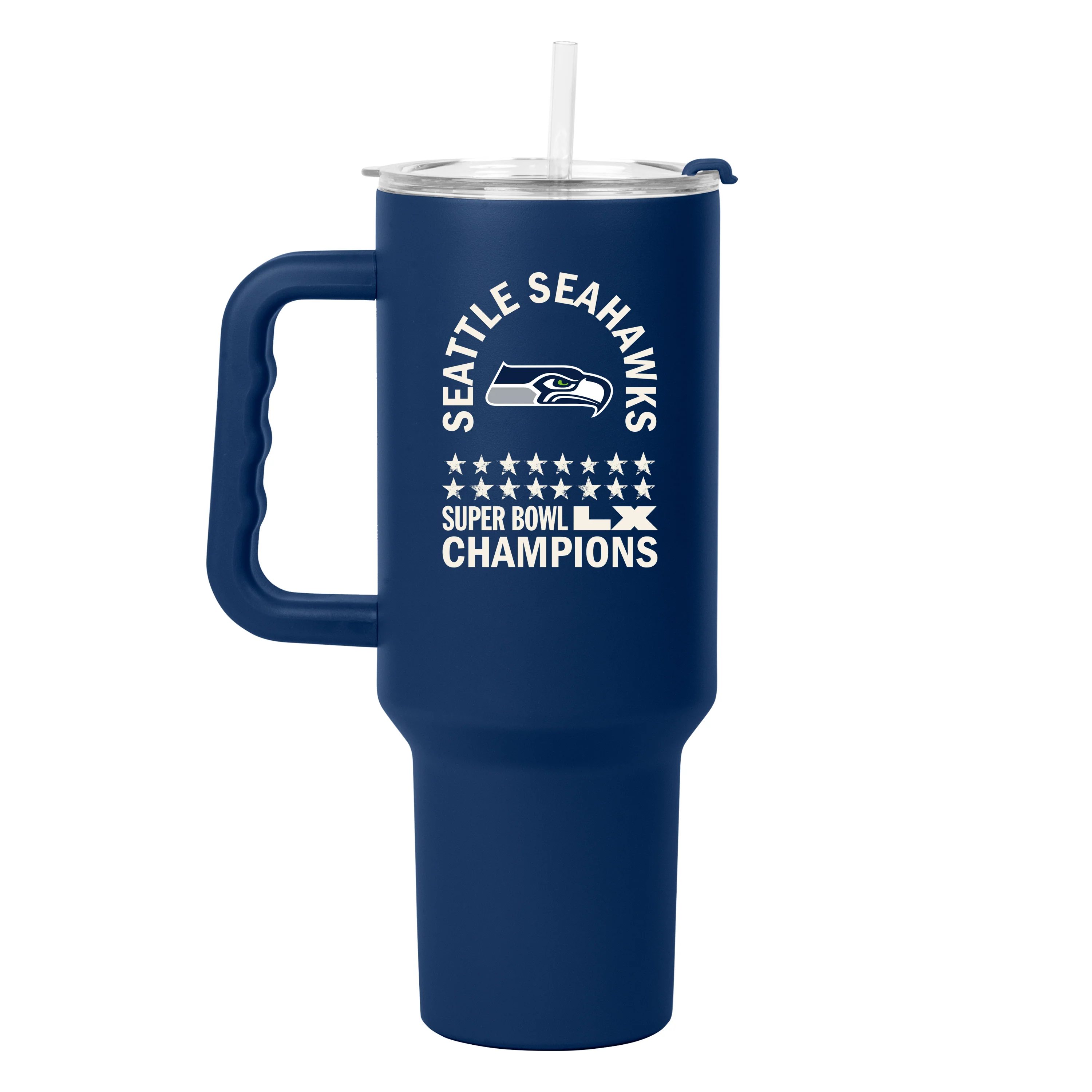 Seattle Seahawks Super Bowl 60 Champions 40oz PC Tumbler