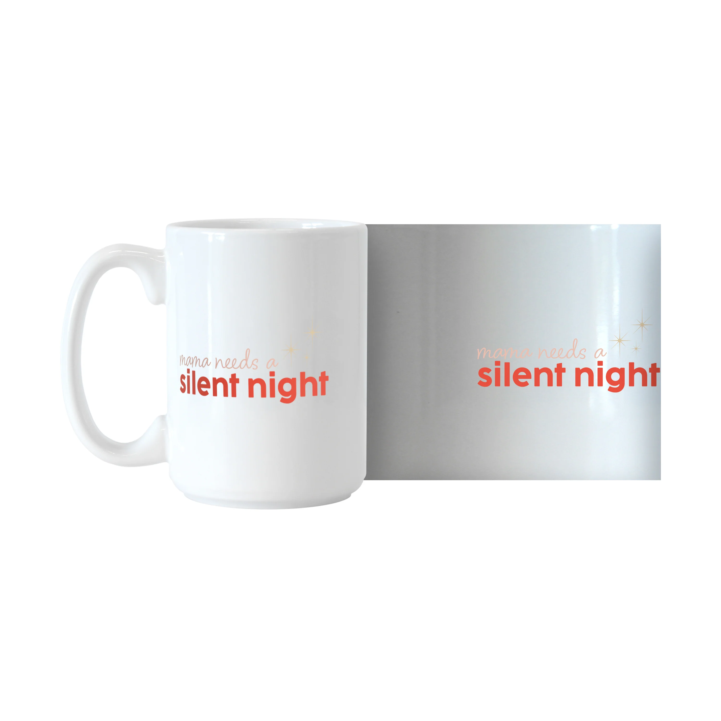 Silent Night 15oz Sublimated Mug - Image 2