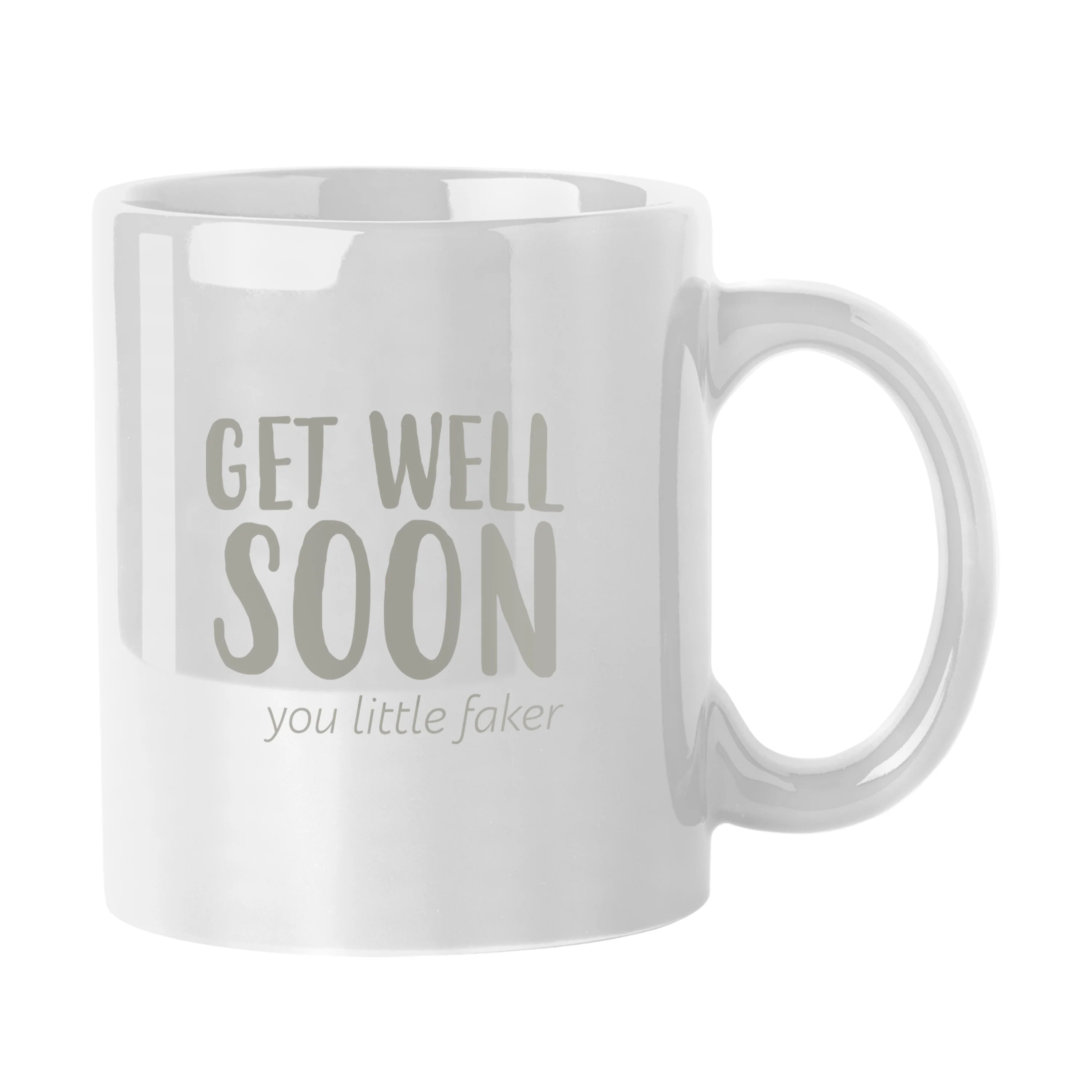 Snarky Mug Get Well Soon 11oz Sublimated Mug - Image 2