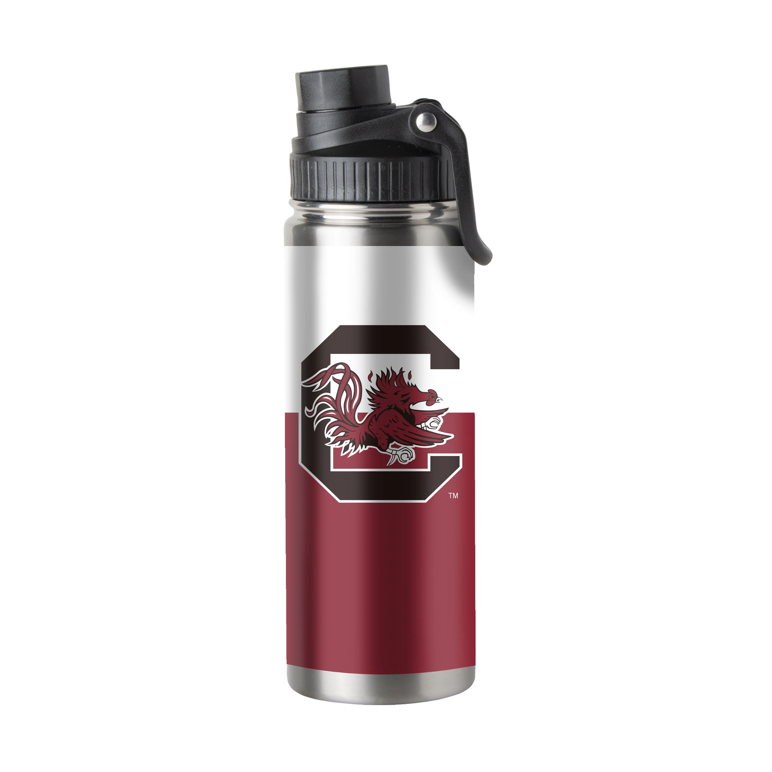 South Carolina 21oz Colorblock Twist Top Water Bottle