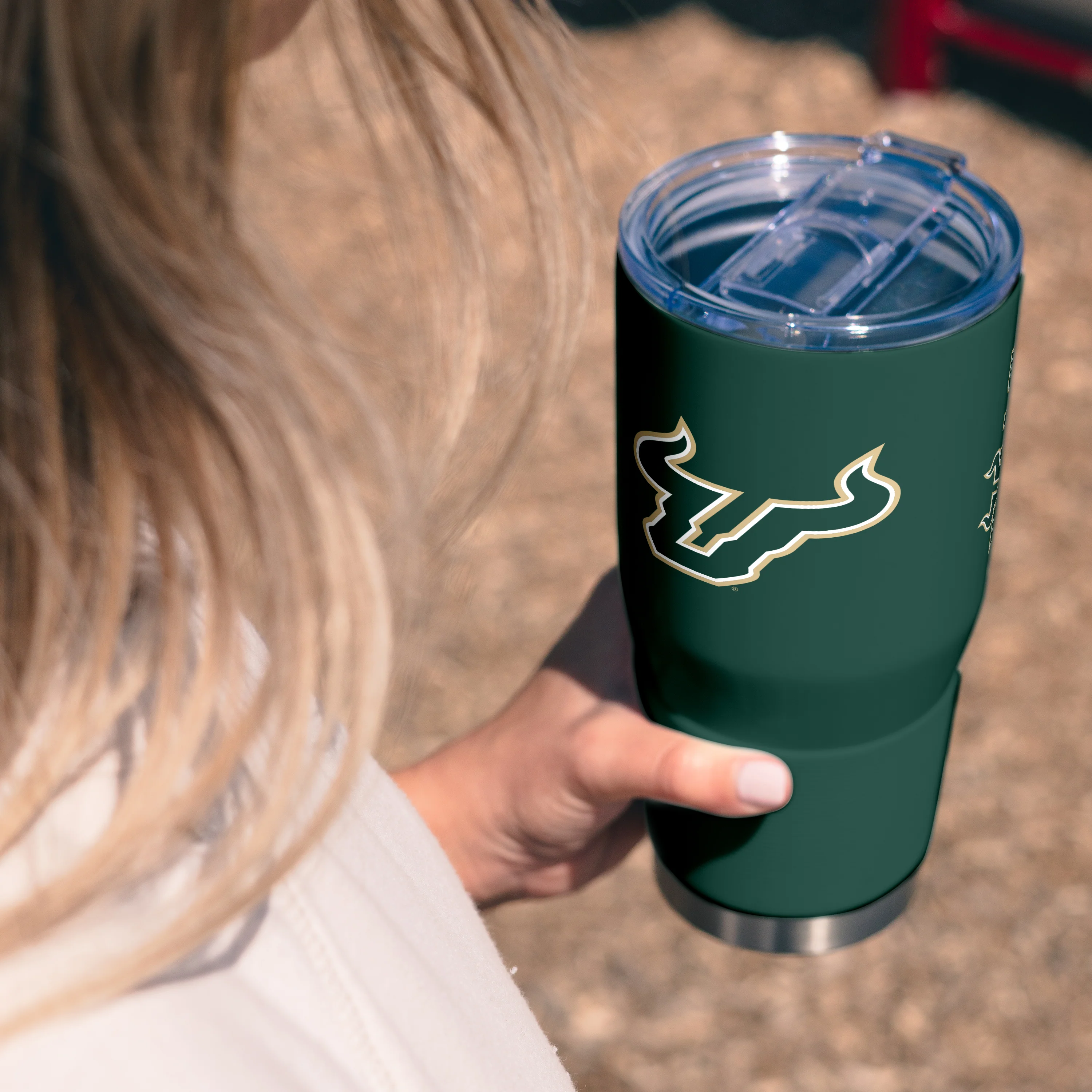 South Florida 30oz Gameday Stainless Steel Tumbler - Image 6