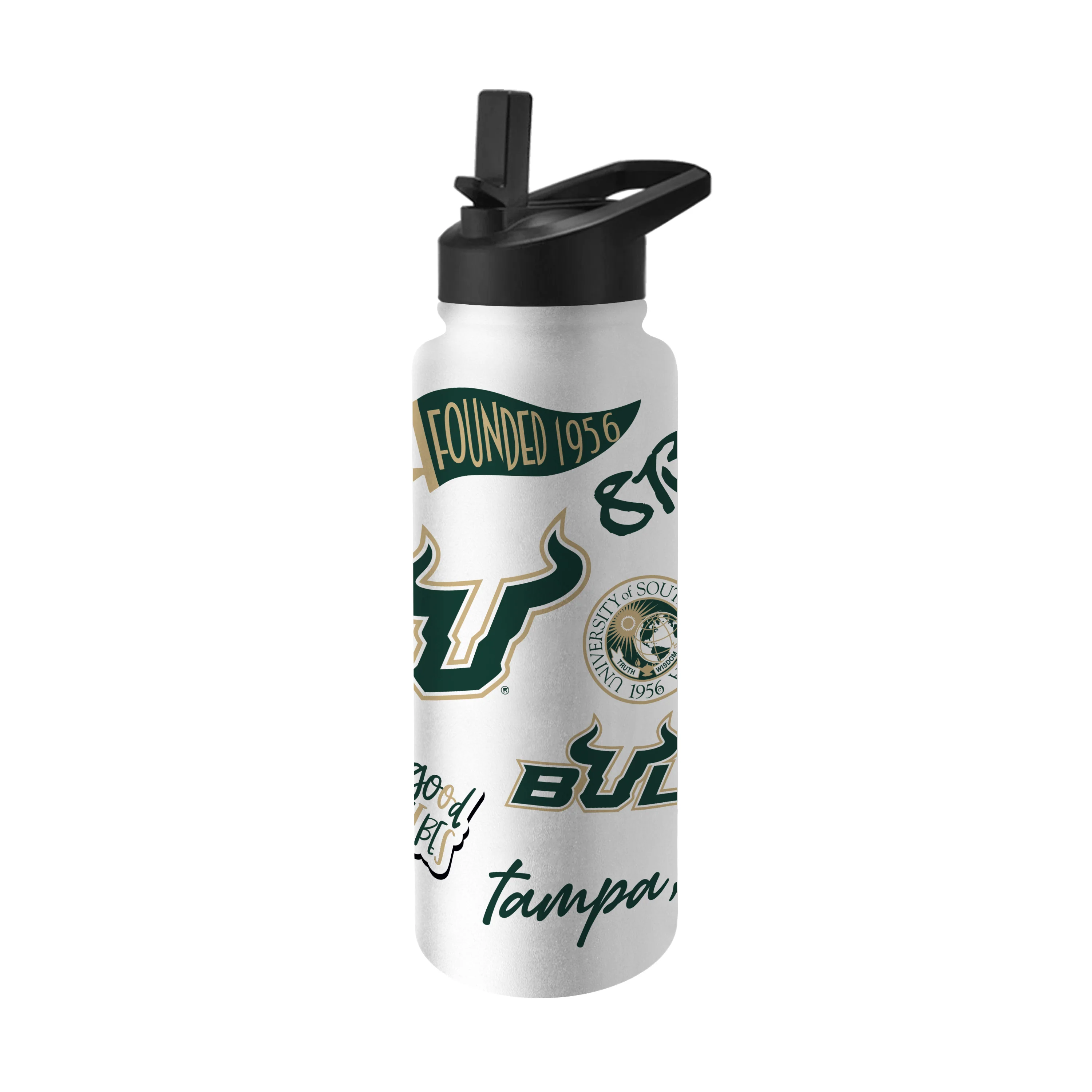 South Florida 34oz Native Quencher Bottle
