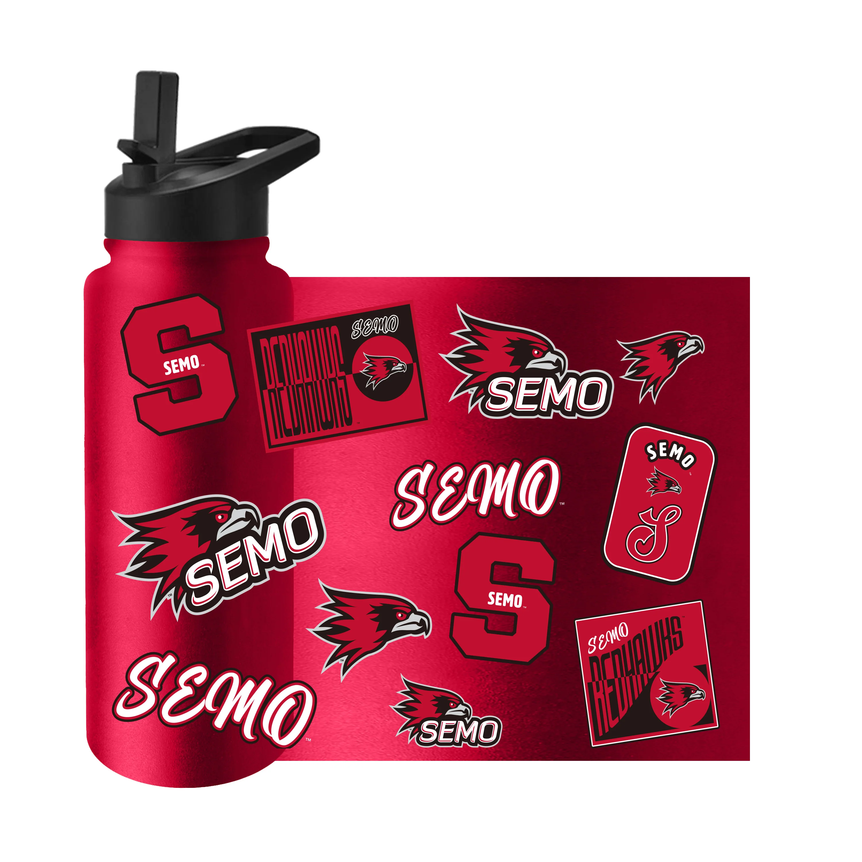 Southeast Missouri 34oz Dreamweave Quencher Bottle