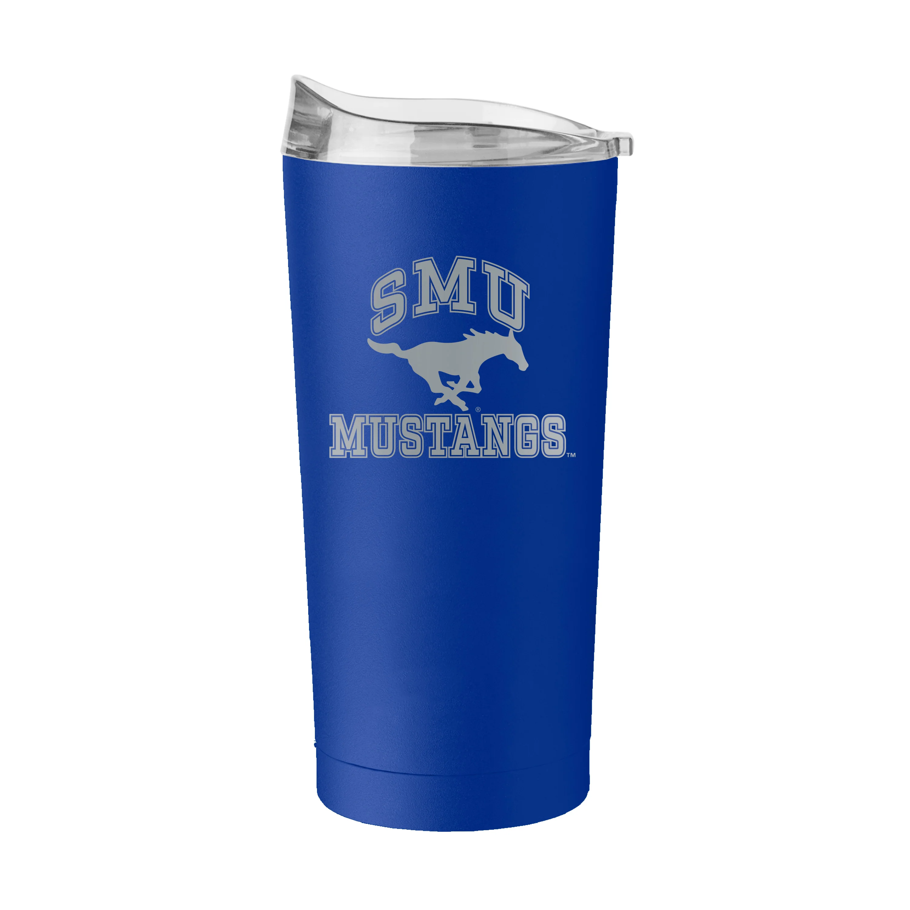 Southern Methodist 20oz Athletic Etch Powder Coat Tumbler