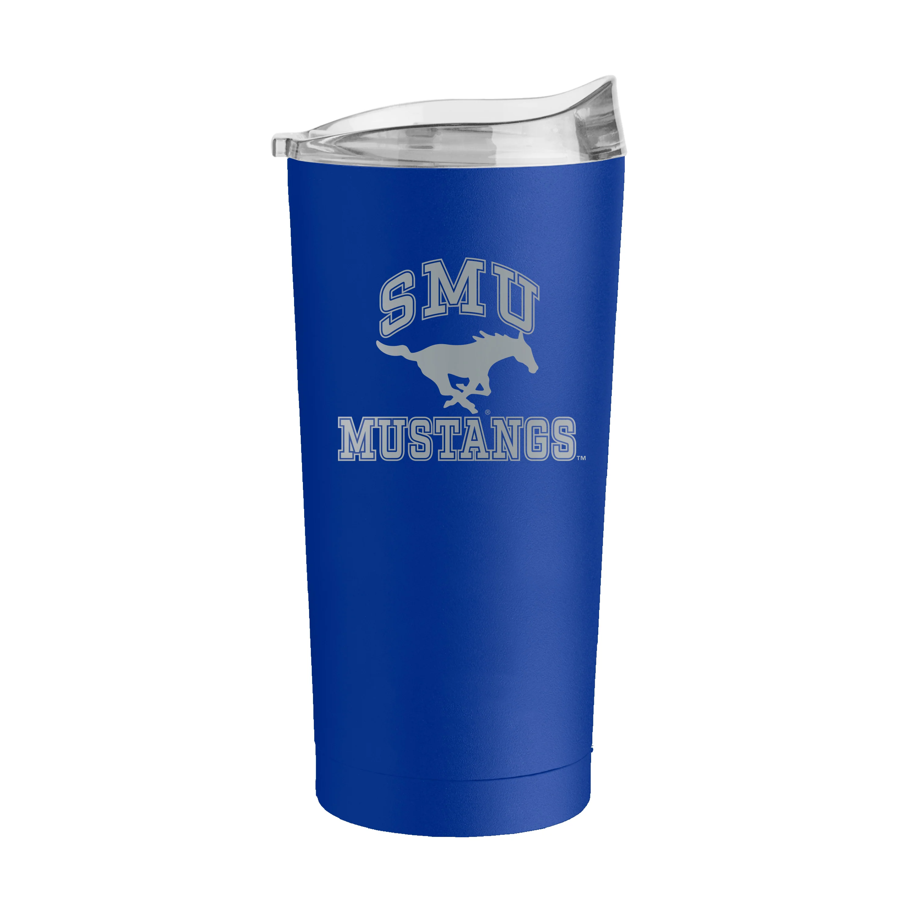 Southern Methodist 20oz Athletic Etch Powder Coat Tumbler - Image 2