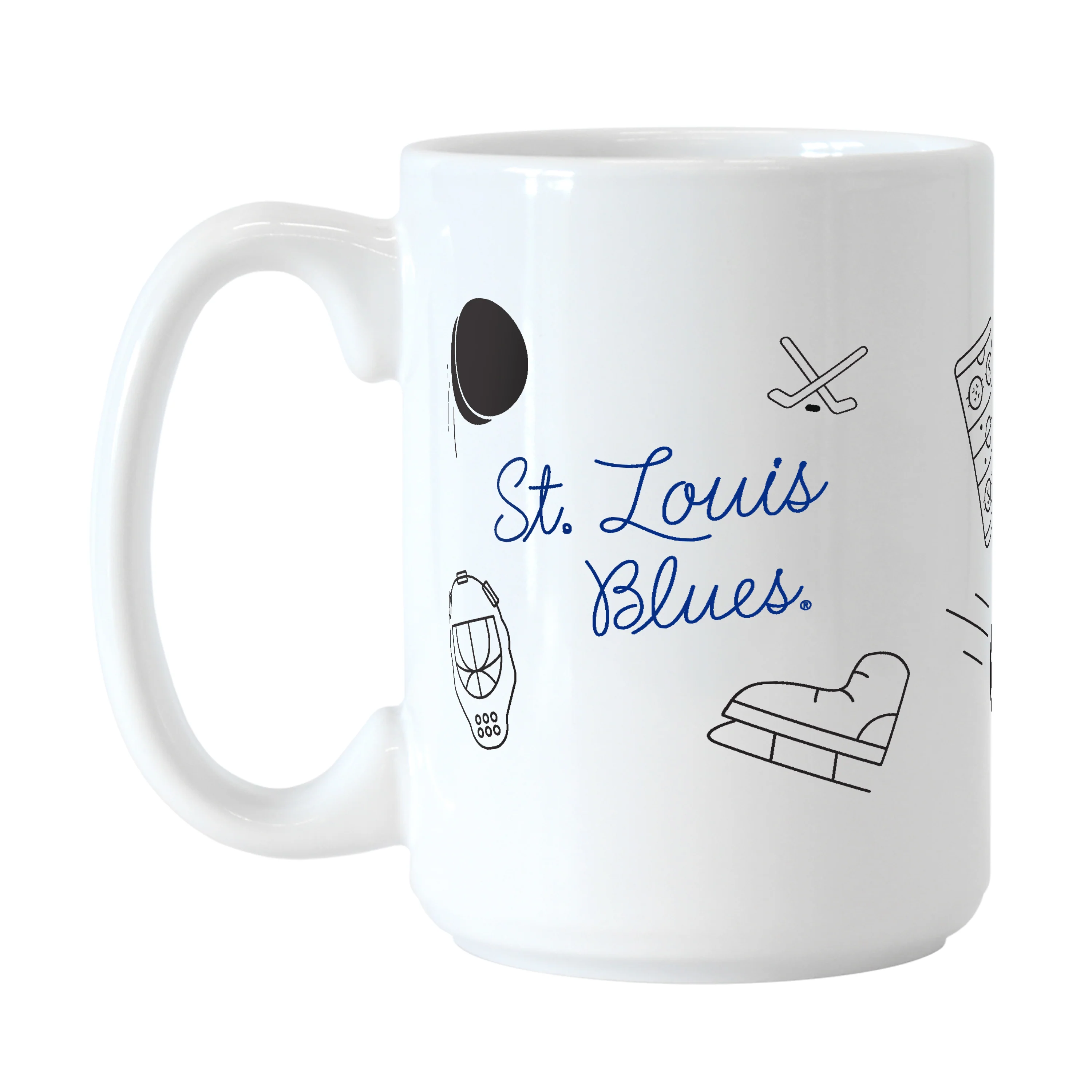 St. Louis Blues 15oz Playmaker Sublimated Mug
