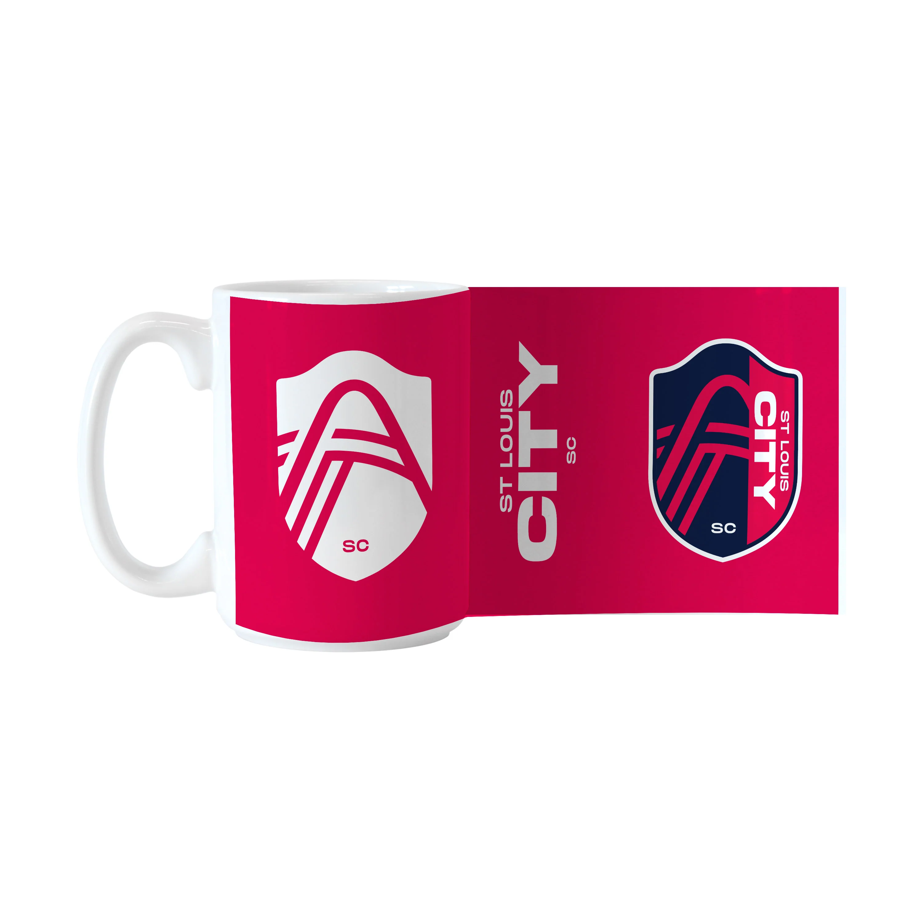 St Louis City SC City Red 15oz Sublimated Mug - Image 2