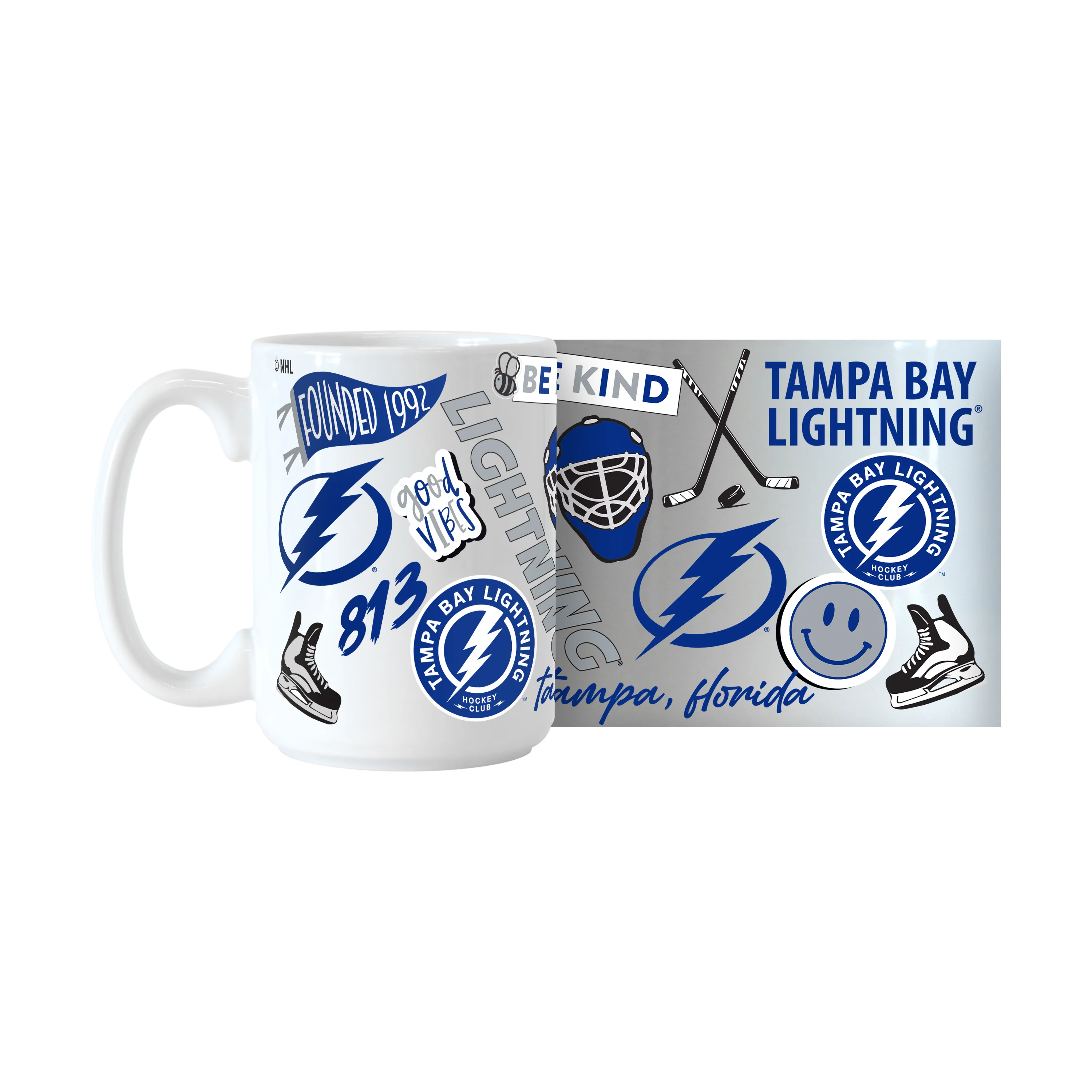 Tampa Bay Lightning 15oz Native Sublimated Mug - Image 2