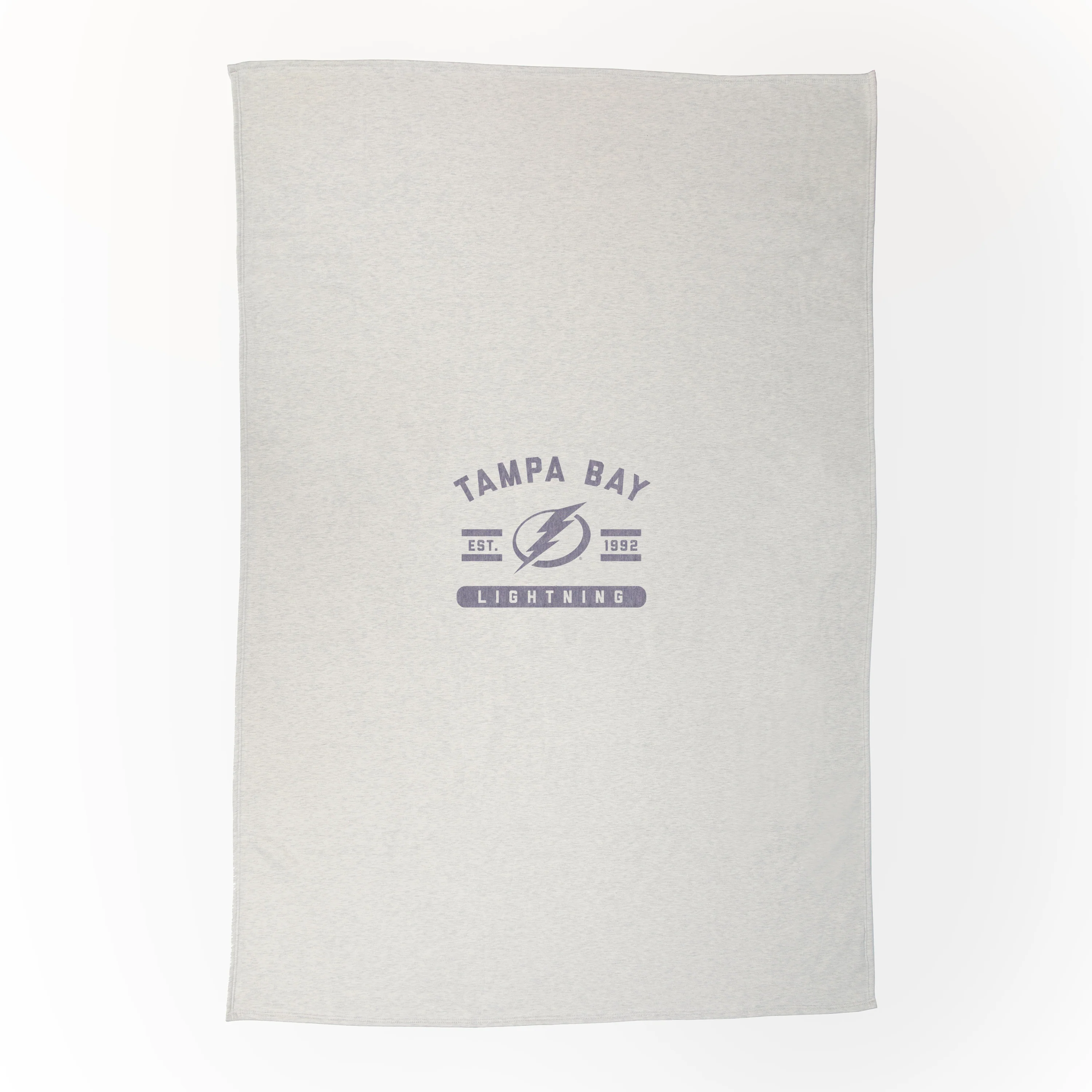 Tampa Bay Lightning Oatmeal Sweatshirt Blanket