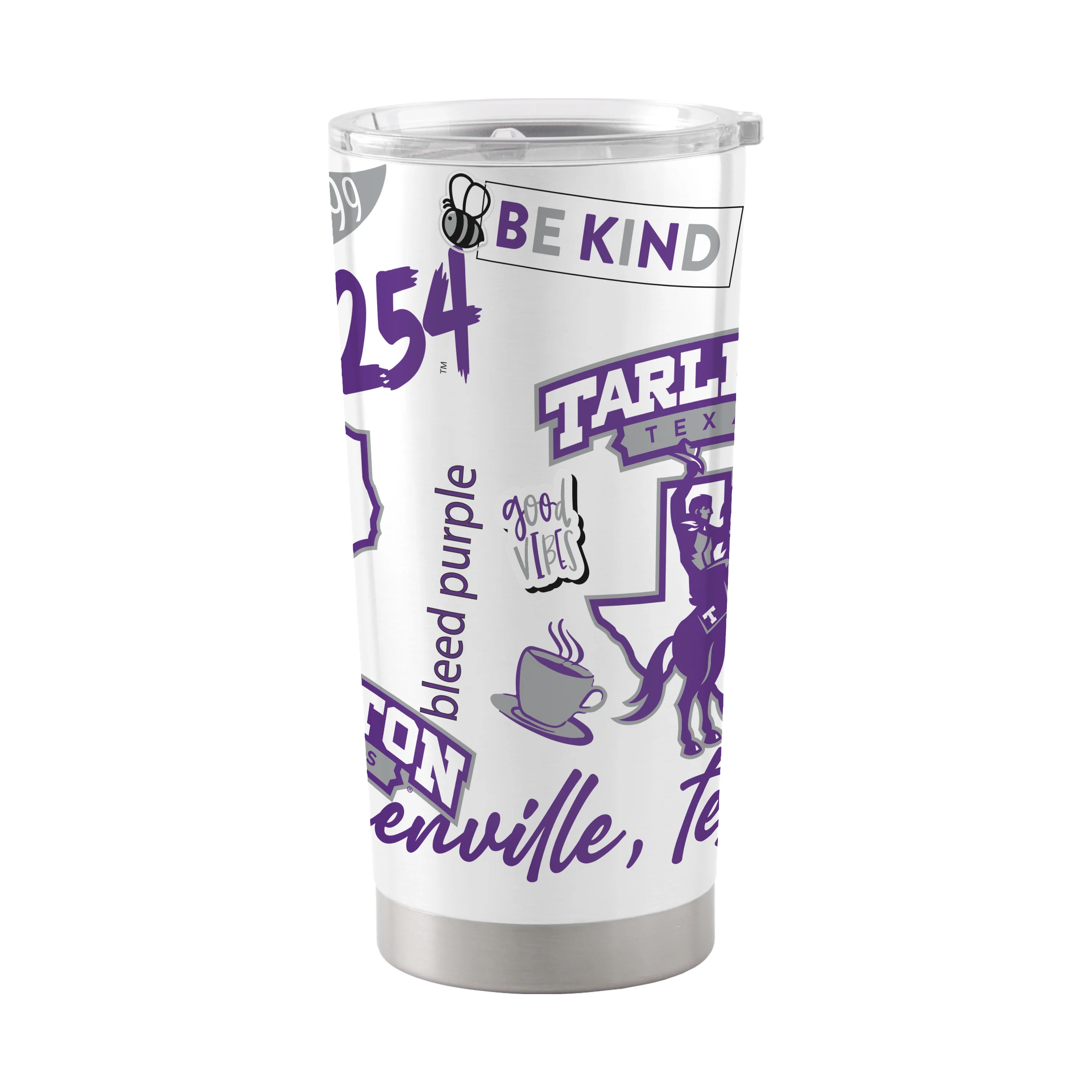 Tarleton State 20oz Native Stainless Tumbler
