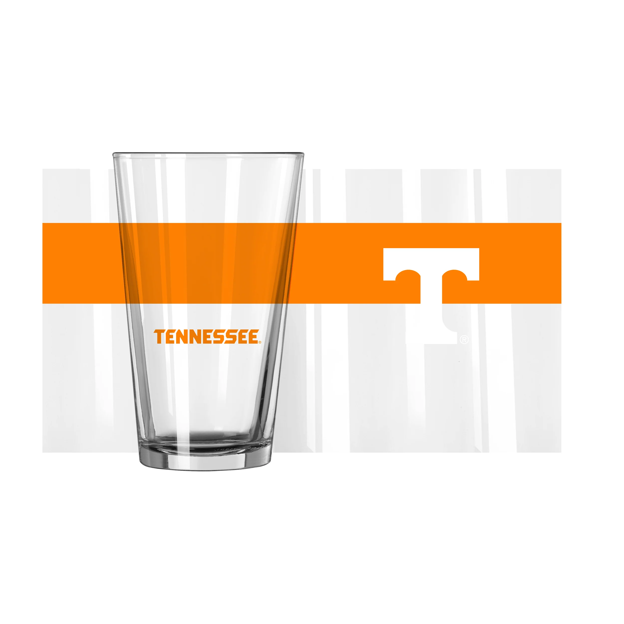 Tennessee 16oz Colorblock Pint Glass - Image 2