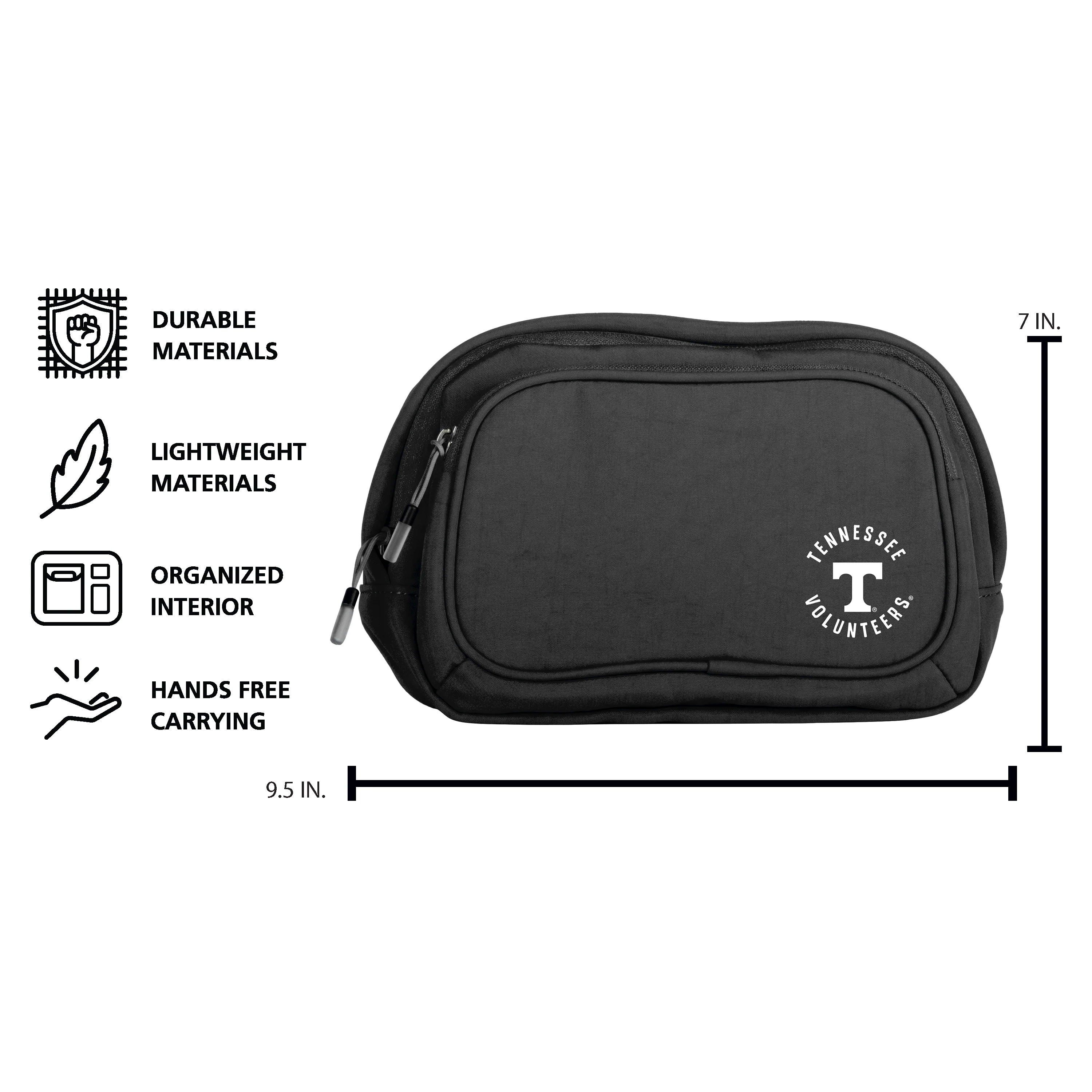 Tennessee Black Everyday Belt Bag - Image 4