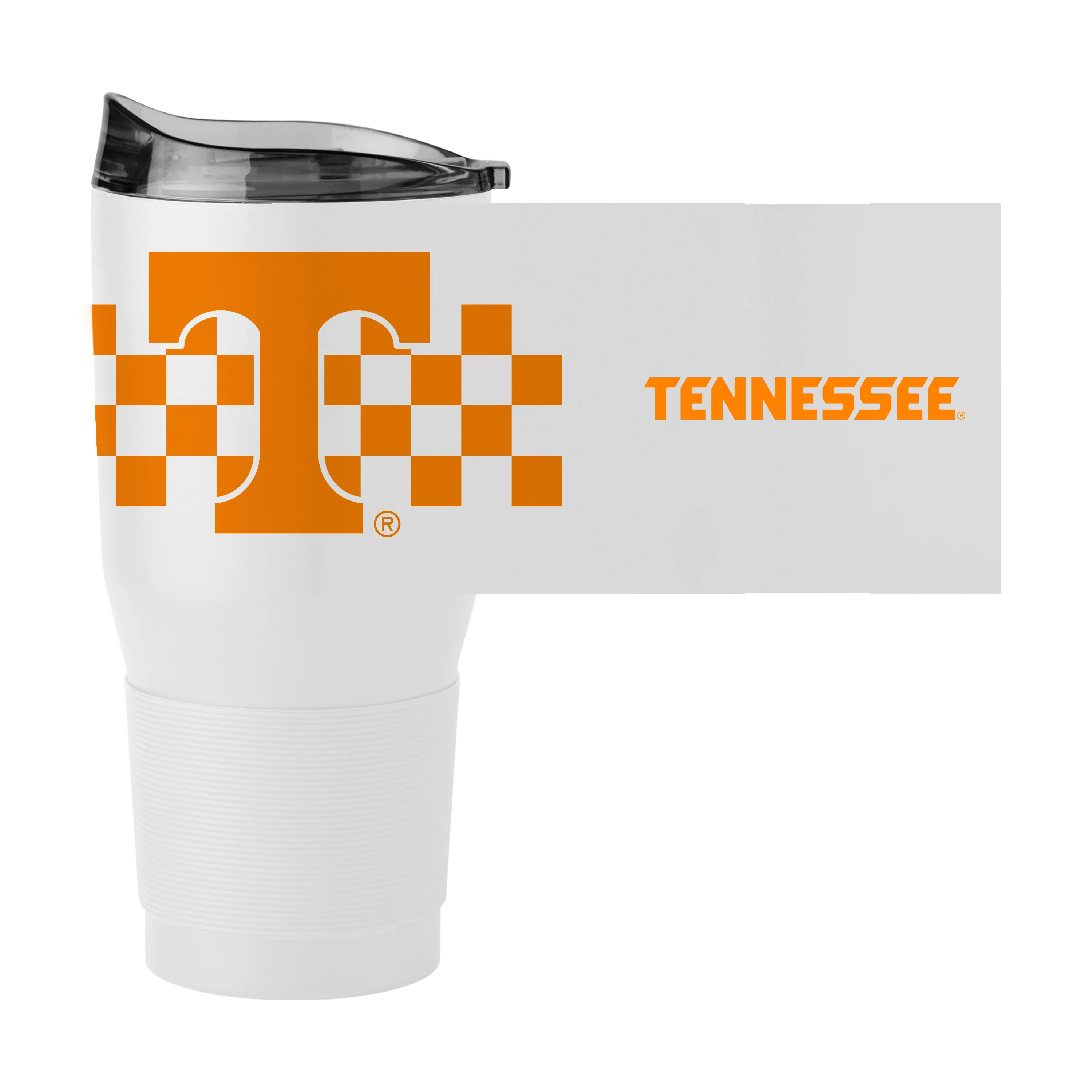 Tennessee Checkerboard 30oz Flipside Powder Coat Tumbler - Image 2