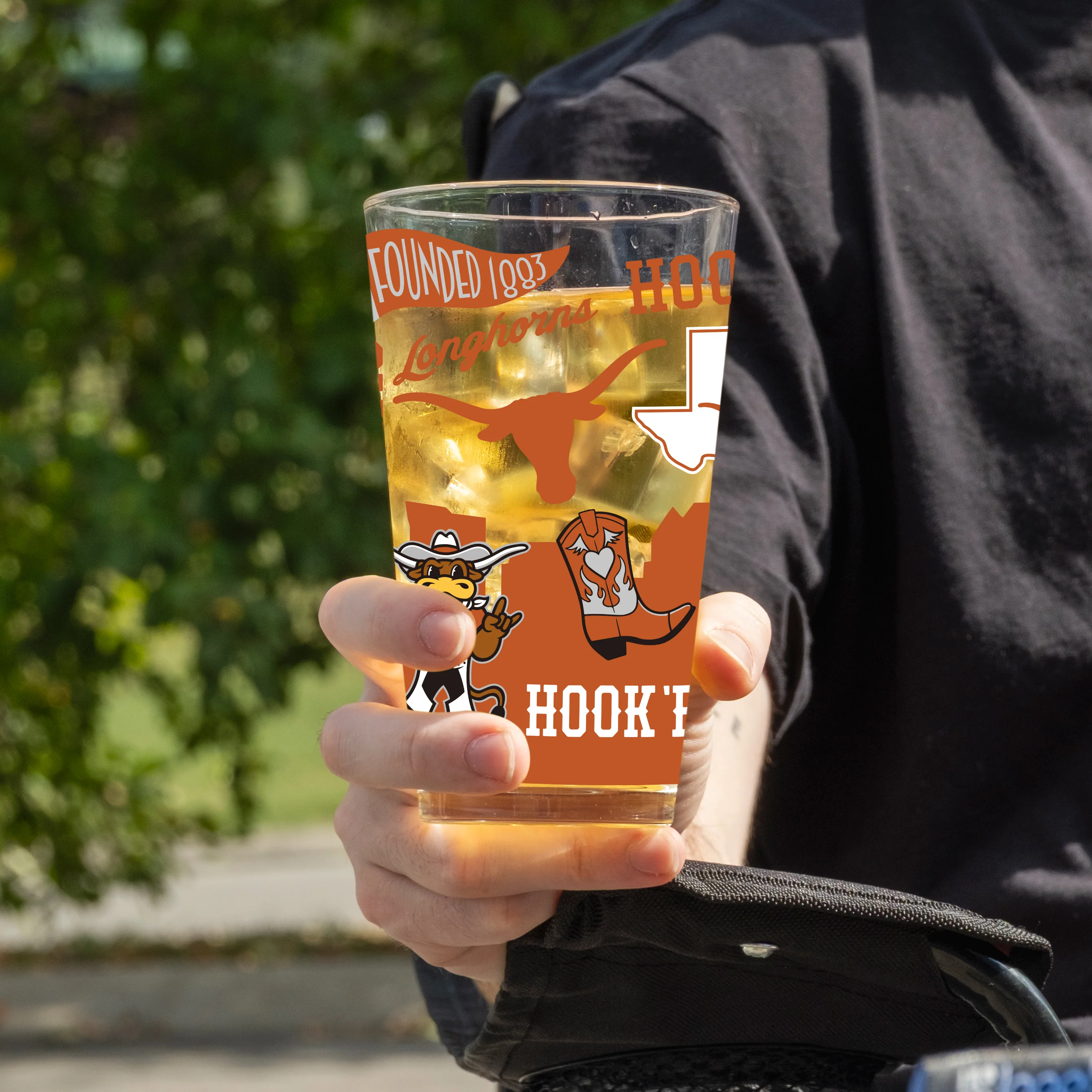 Texas 16oz Native Pint Glass - Image 2