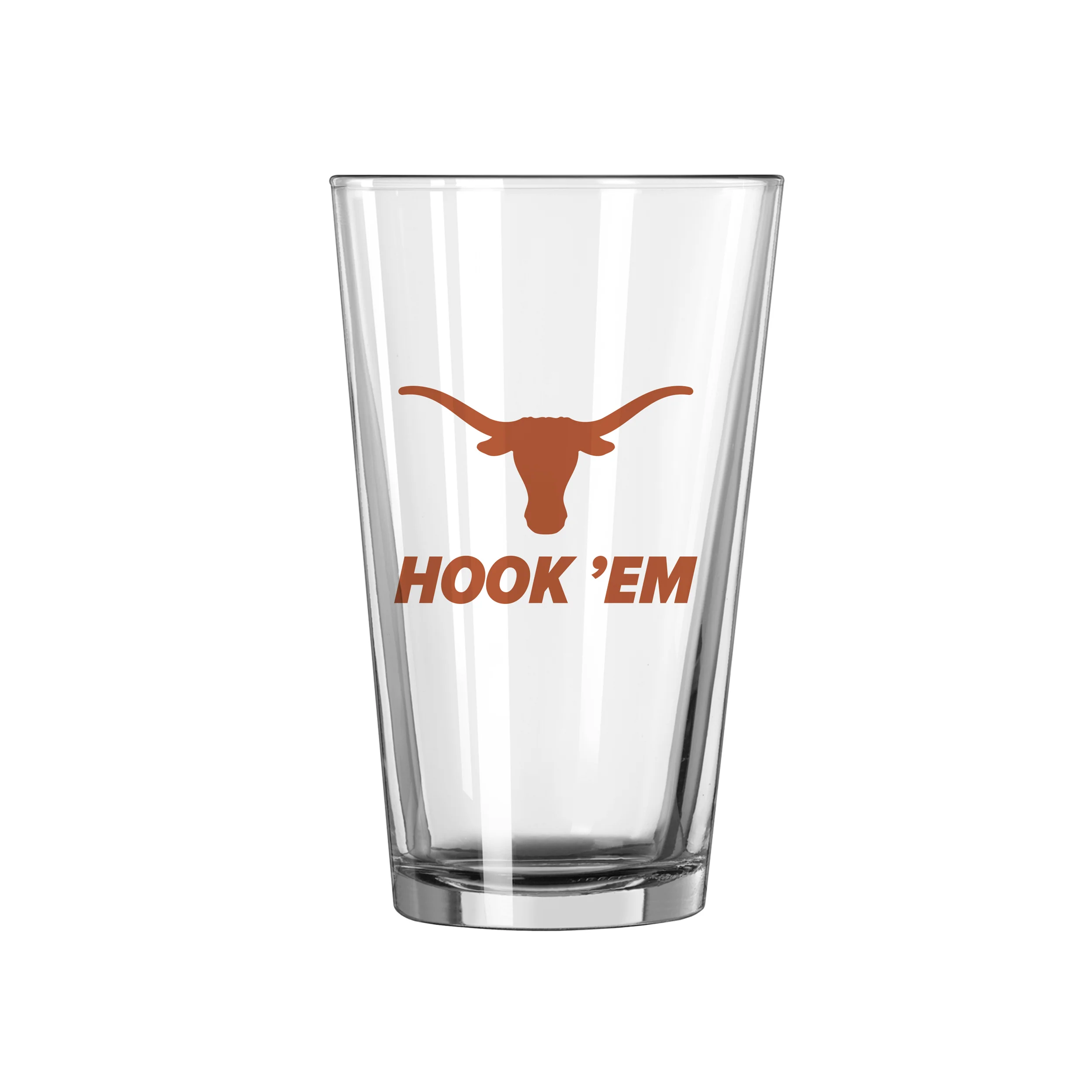 Texas 16oz Slogan Pint Glass
