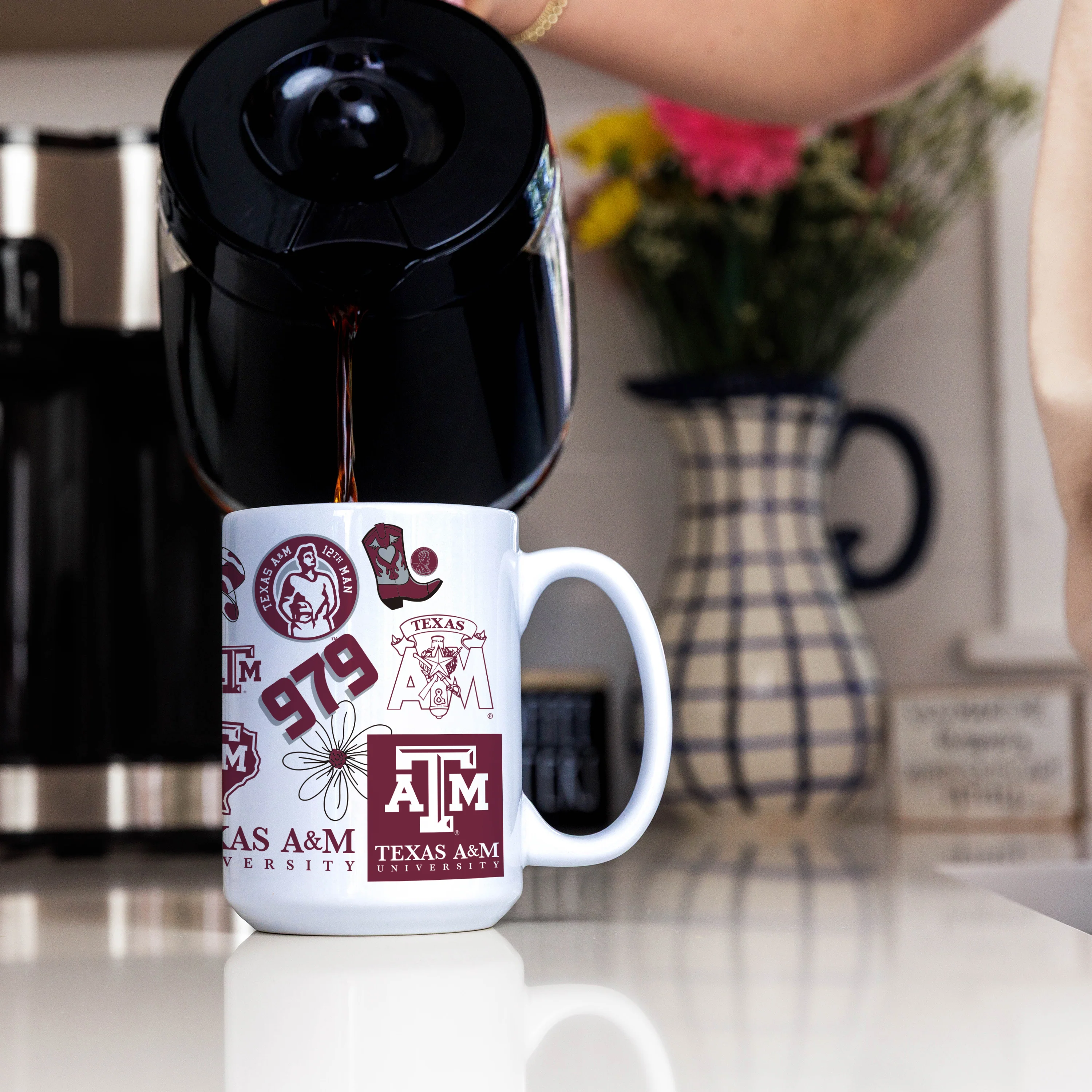 Texas A&M 15oz Native Sublimated Mug - Image 2