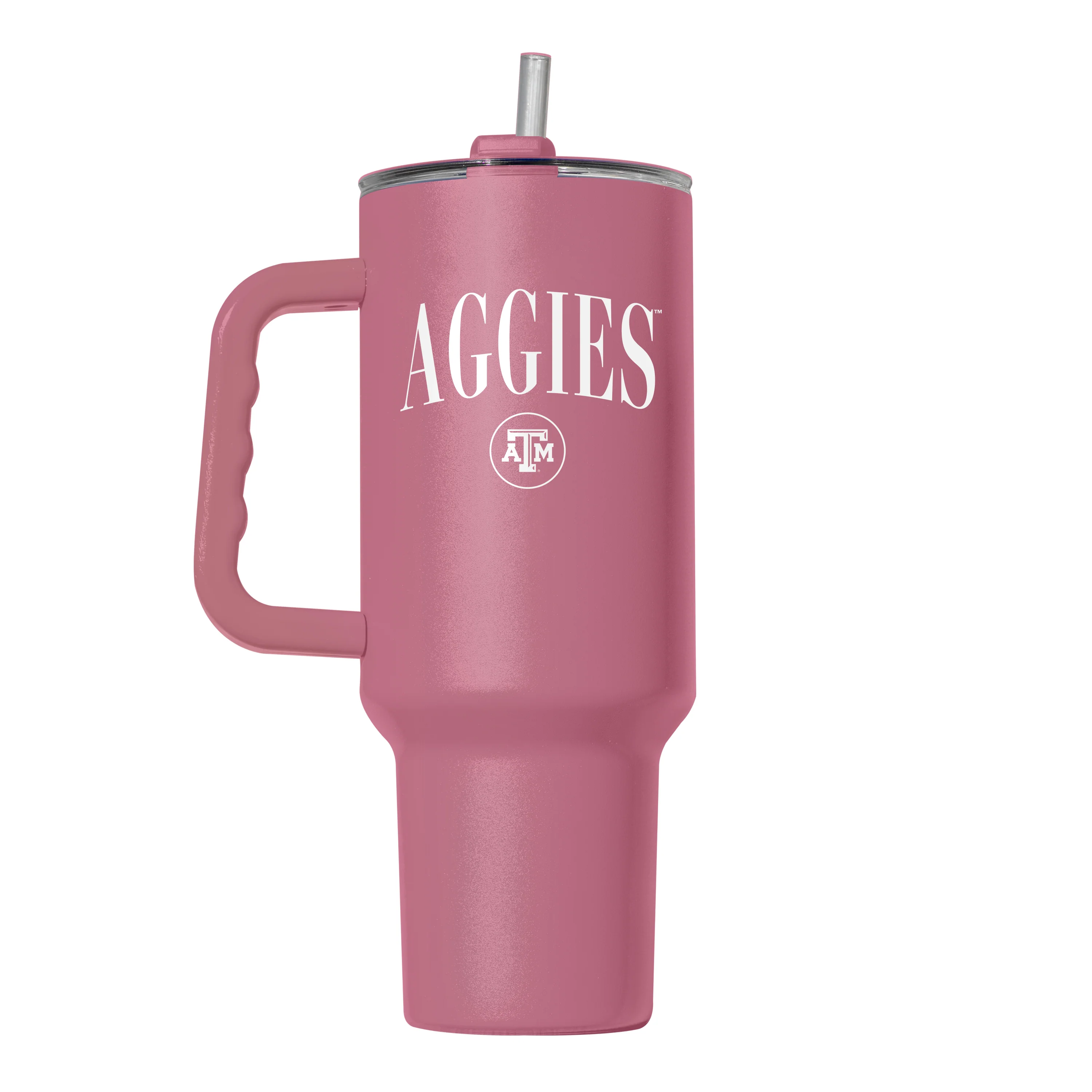 Texas A&M 40oz Cinch Berry Powder Coat Tumbler - Image 2