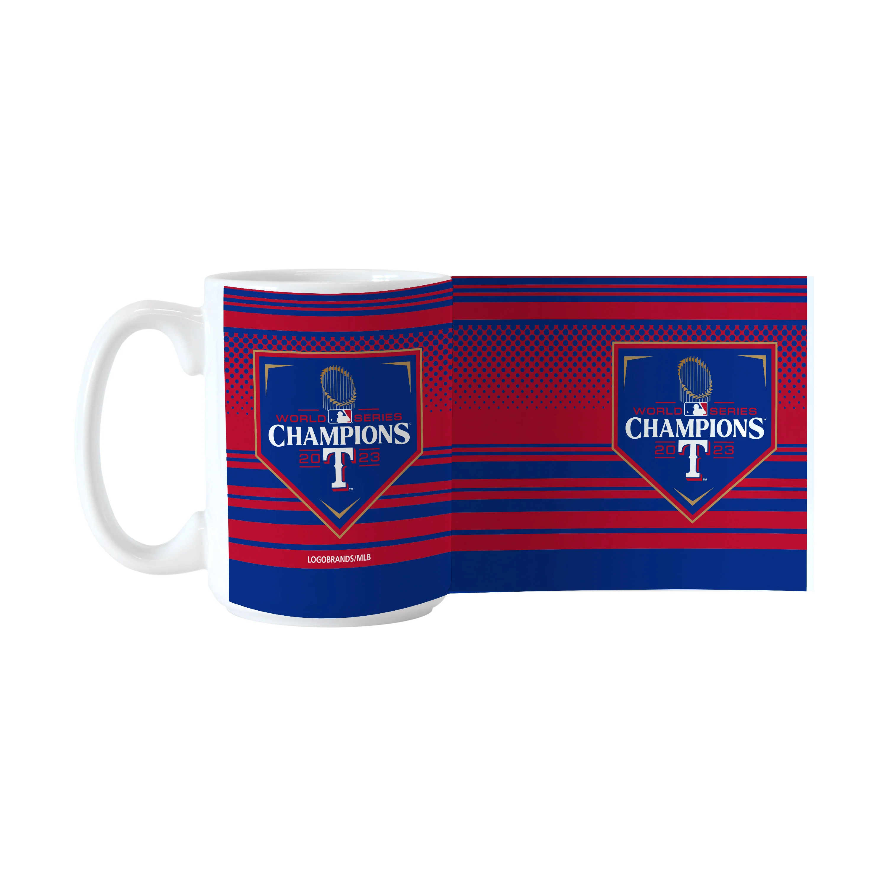 Texas Rangers 15oz 2023 World Series Champions Sublimated Mug - Image 2